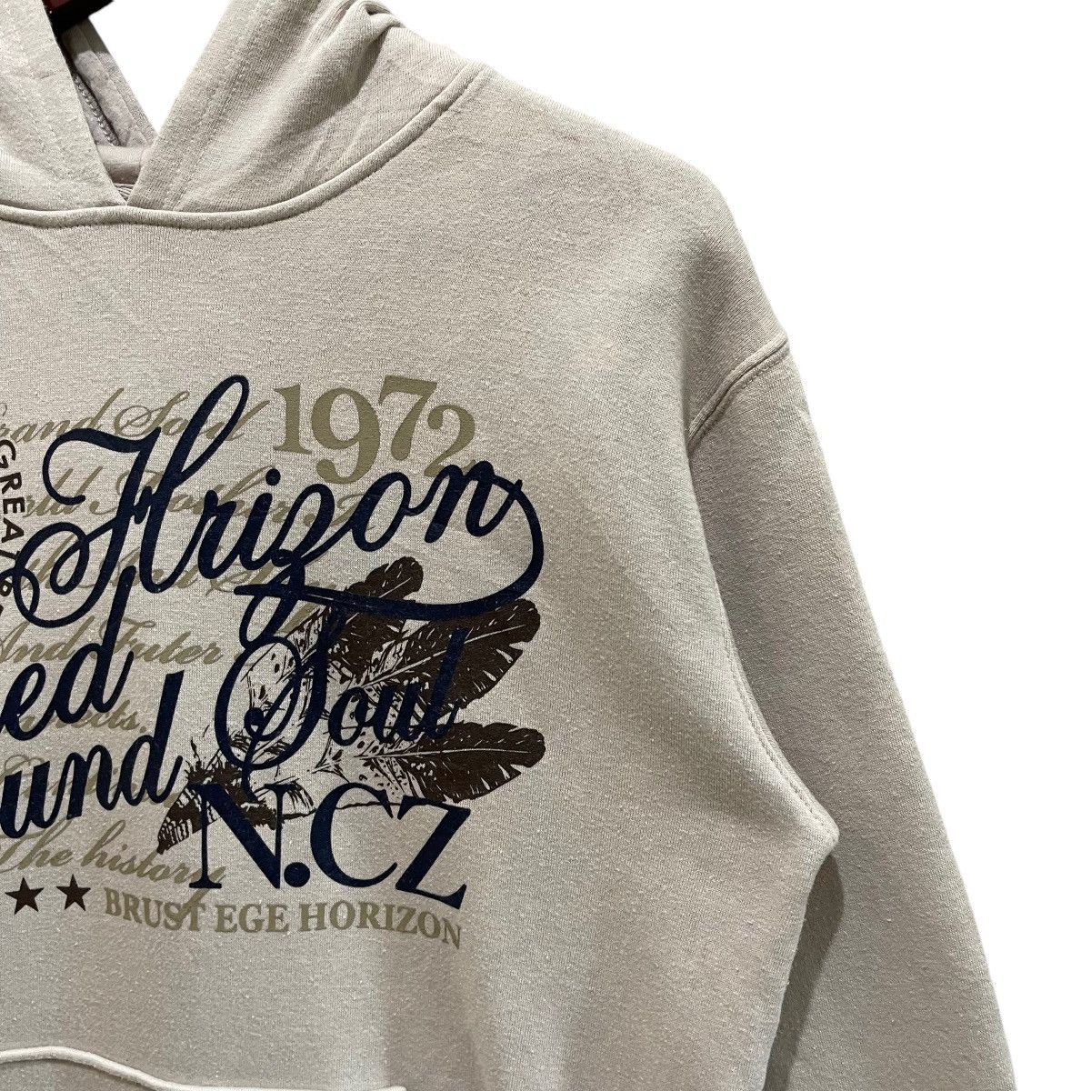 Native × Vintage Vintage Beaumere Ground Rage the Horizon Sweatshirt Hoodie Size US L / EU 52-54 / 3 - 4 Thumbnail