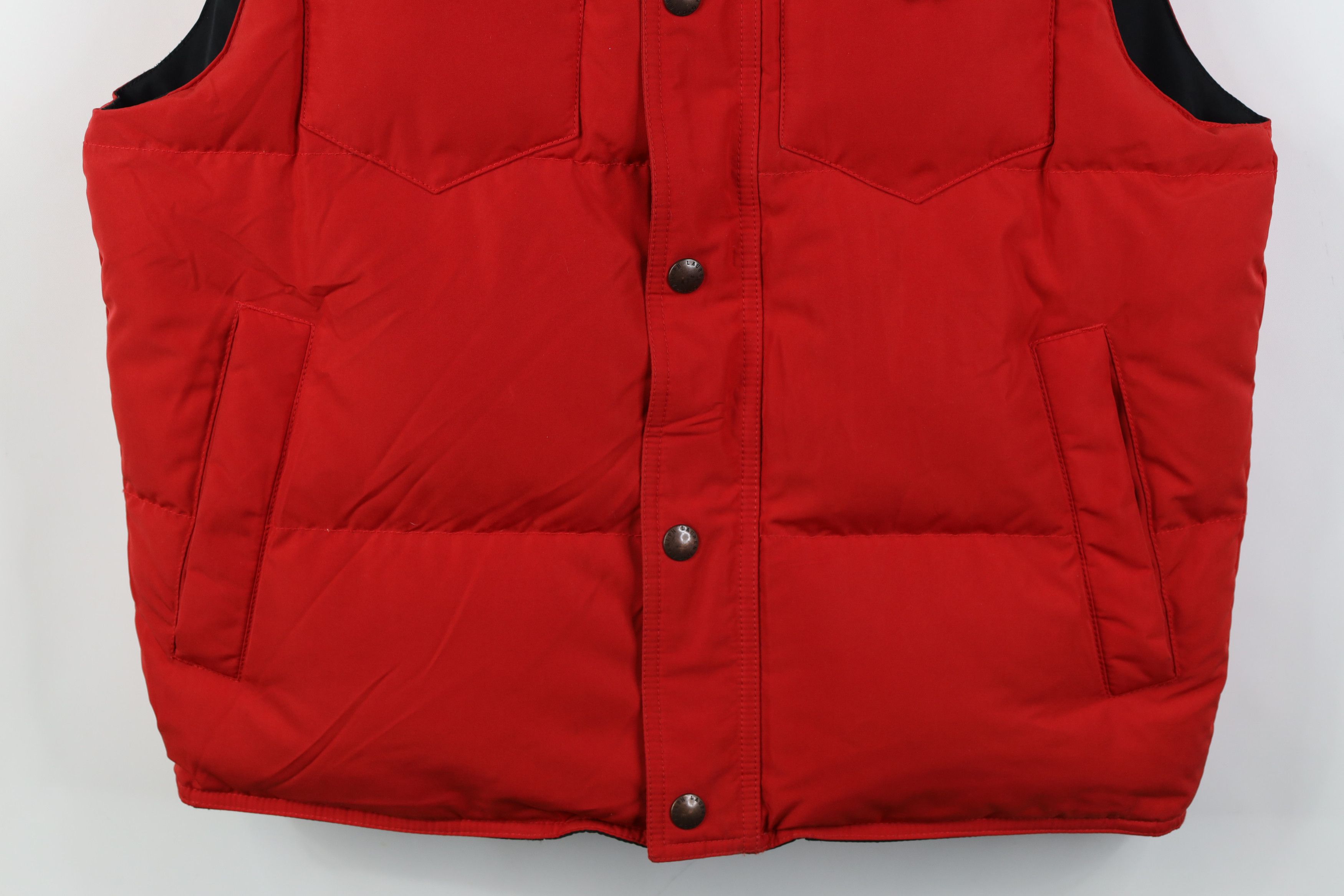 Ralph Lauren Vintage 90s Ralph Lauren Reversible Duck Puffer Vest Jacket Size US M / EU 48-50 / 2 - 14 Thumbnail