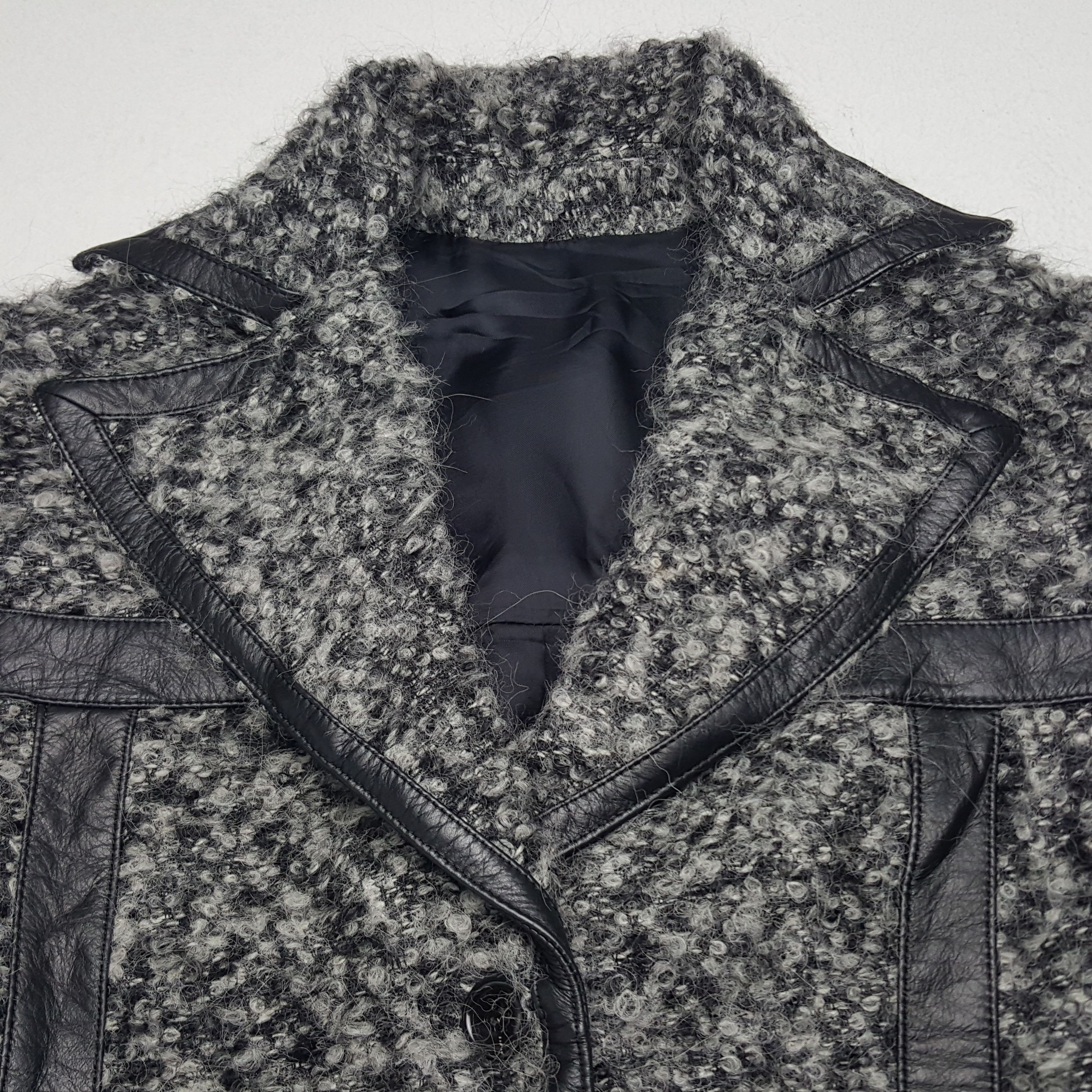 5351 POUR LES HOMMES × Vintage Vintage 5351 Poul Les Femmes Sherpa Winter Jacket Size XS / US 0-2 / IT 36-38 - 4 Thumbnail