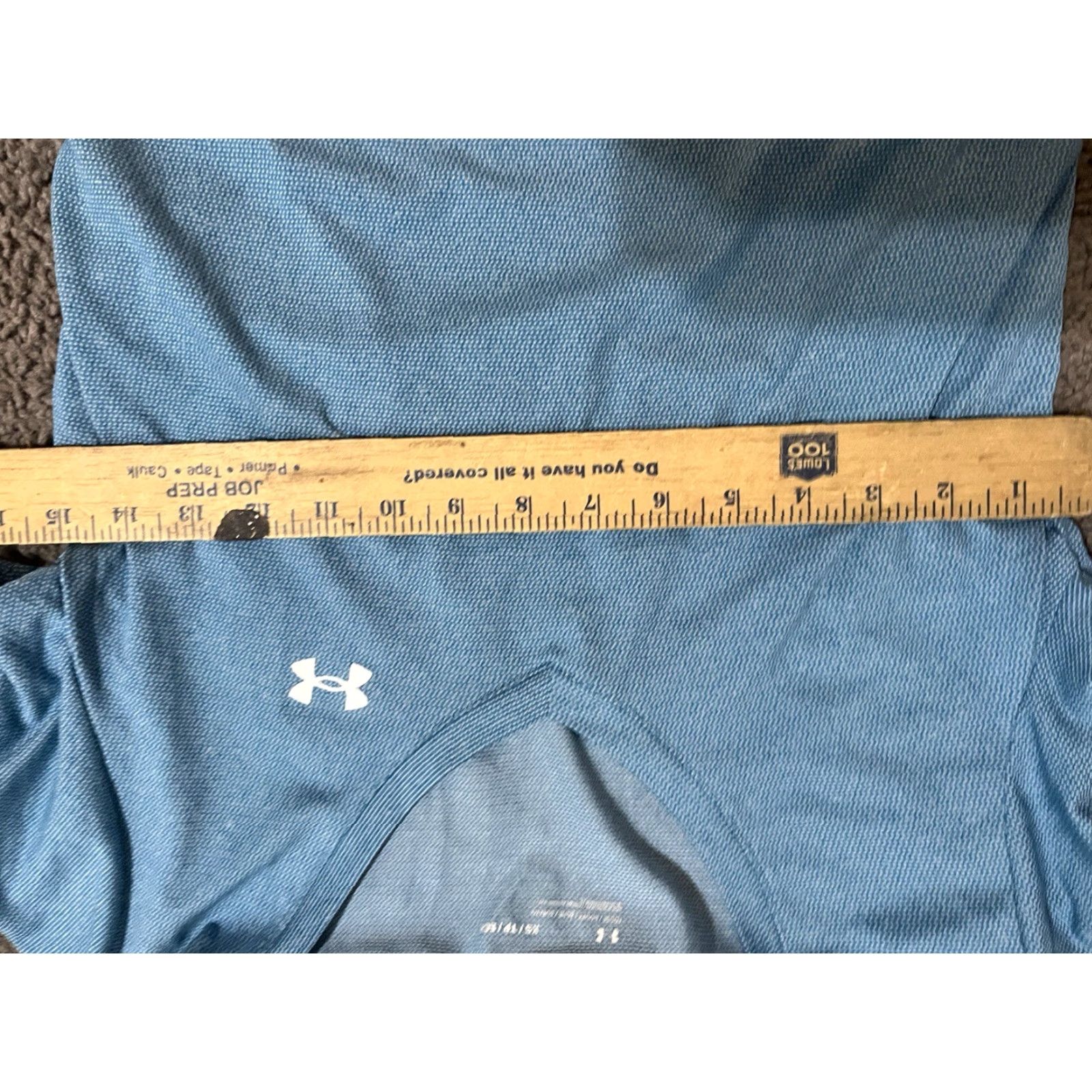 Under Armour Under Armour Womens Loose Heatgear XS Crew Neck Blue Short Sleeve Size 26" / US 2 / IT 38 - 4 Thumbnail
