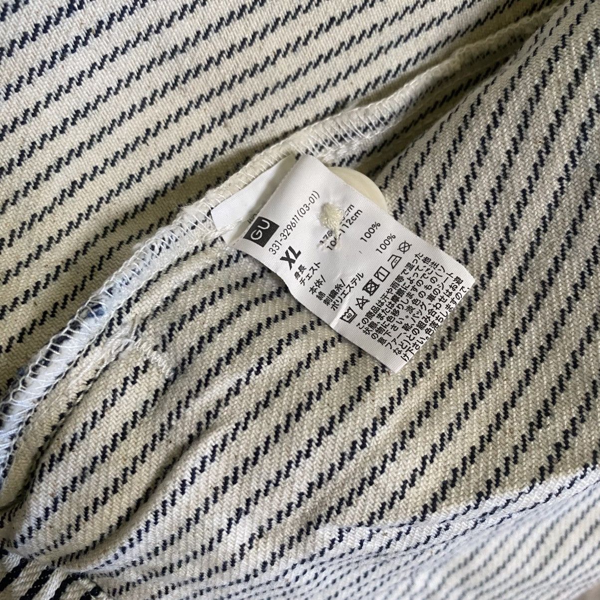 Japanese Brand × Studio Seven 💥STUDIO SEVEN HONEST DELI HICKORY BUTTON JACKET Size US XL / EU 56 / 4 - 17 Thumbnail