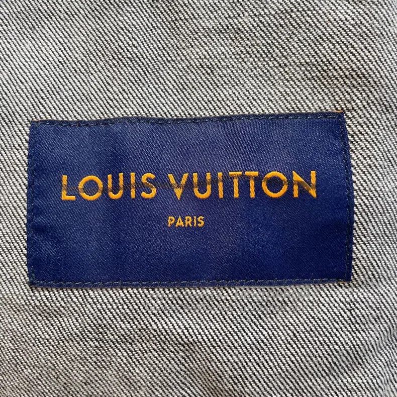 Louis Vuitton Bow-tie color-block denim jacket