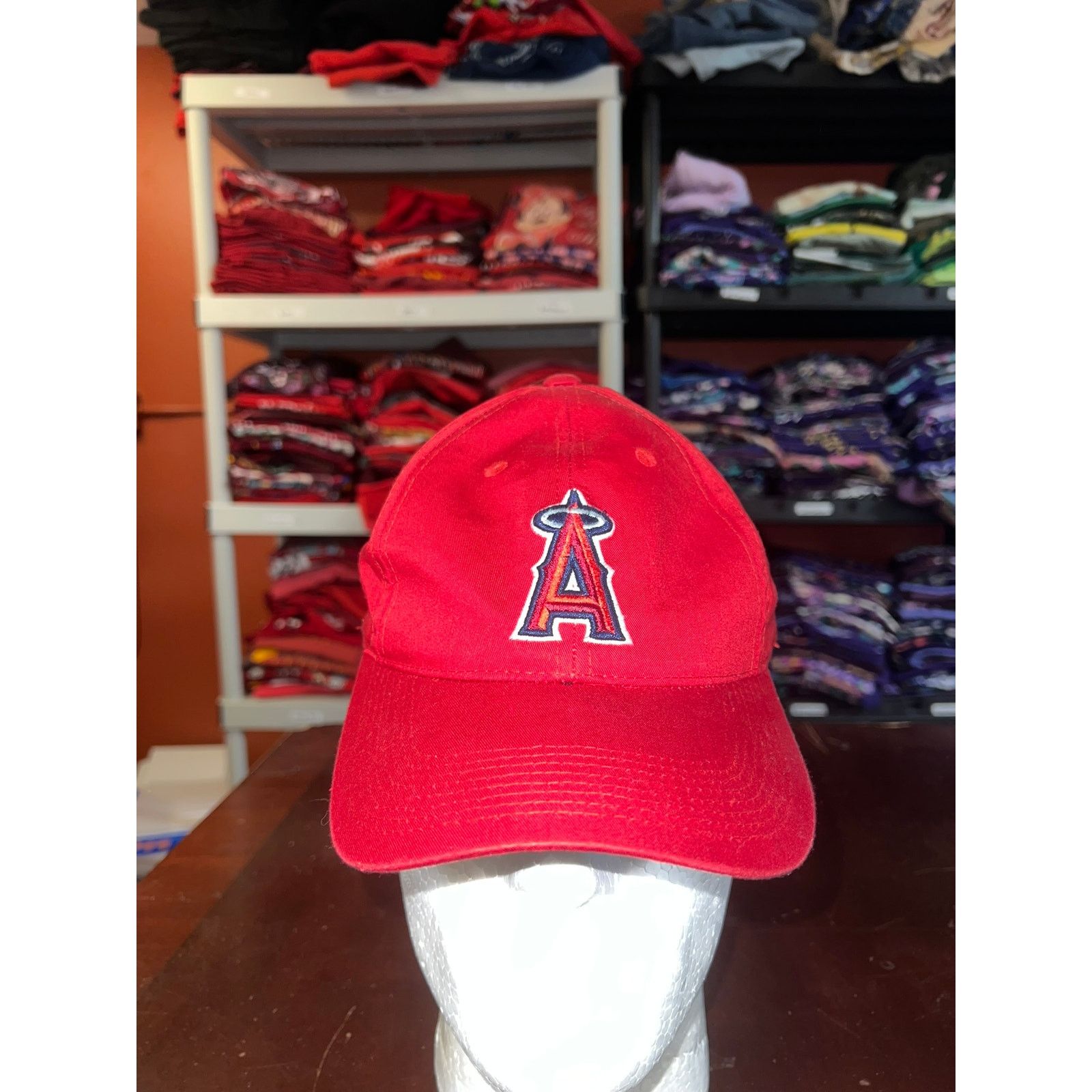 MLB Los Angeles Angels Hat MLB Baseball Cap Headwear Snapback Size ONE SIZE - 1 Thumbnail
