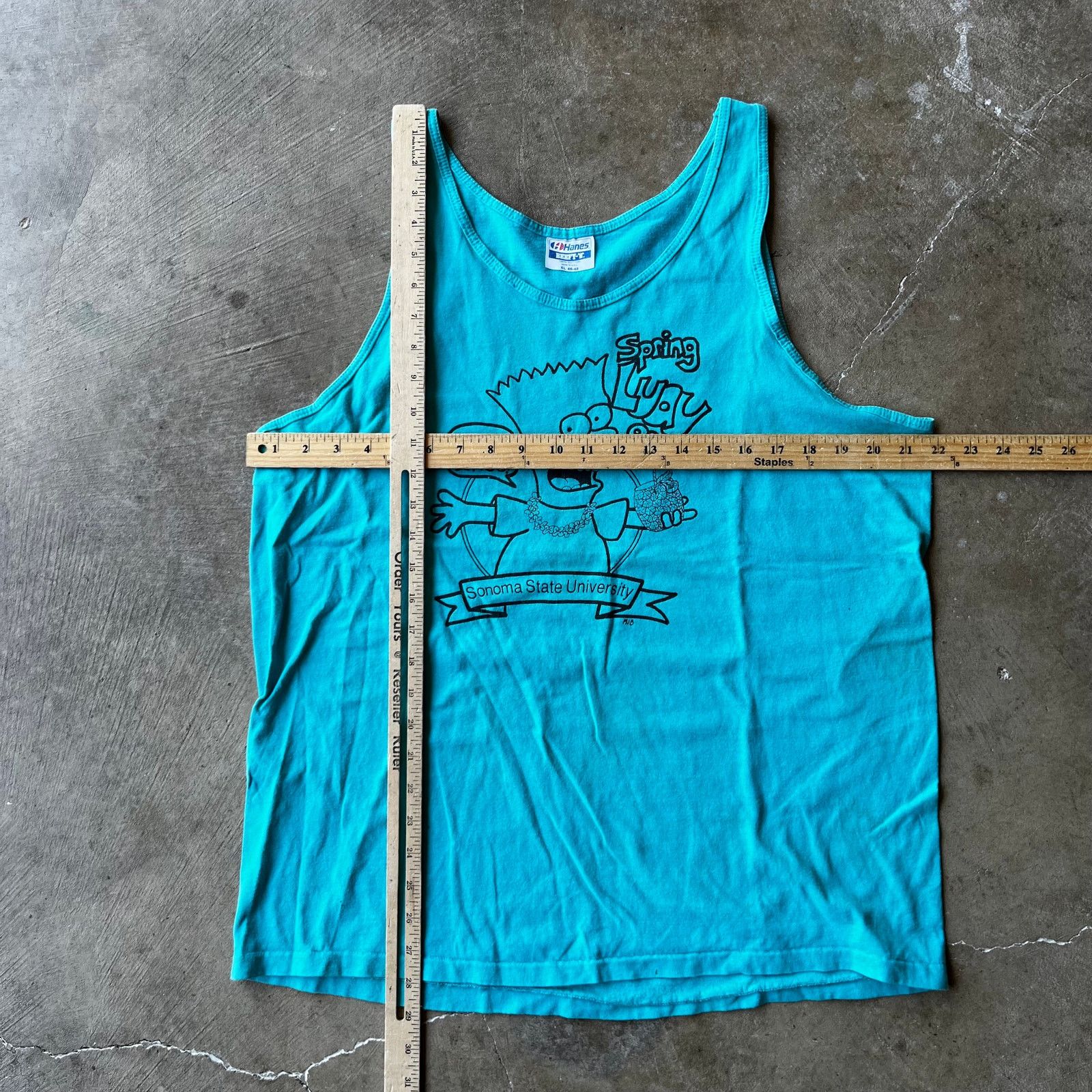 Vintage VINTAGE SONOMA STATE UNIVERSITY BART SIMPSON SHIRT XL 90S Size US XL / EU 56 / 4 - 6 Thumbnail