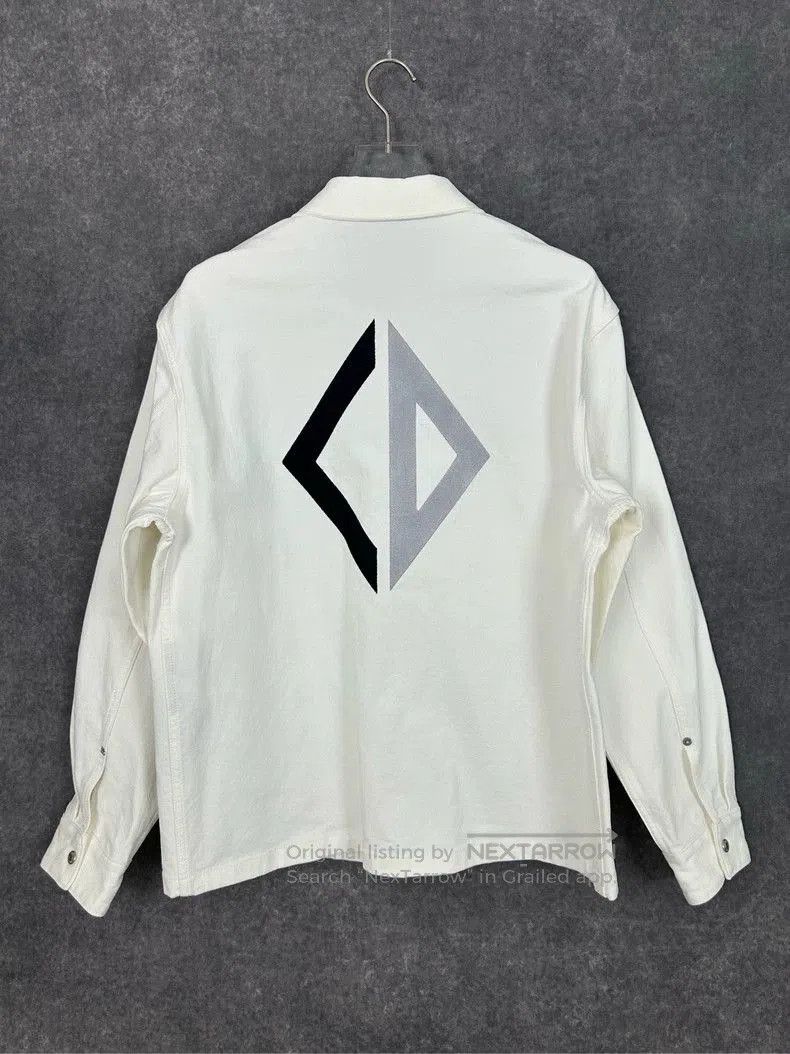 Dior Dior CD Diamond Embroidered Denim Jacket. Size US L / EU 52-54 / 3 - 2 Thumbnail