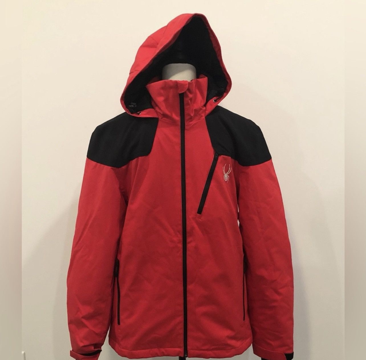 image of Spyder Jacket in Red, Men's (Size Small)