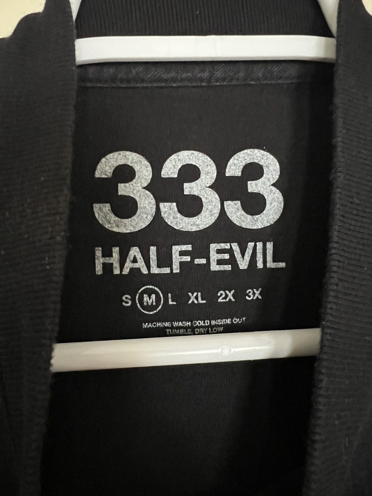 Half Evil Half Evil 333 Cross Tee Size US M / EU 48-50 / 2 - 3 Thumbnail