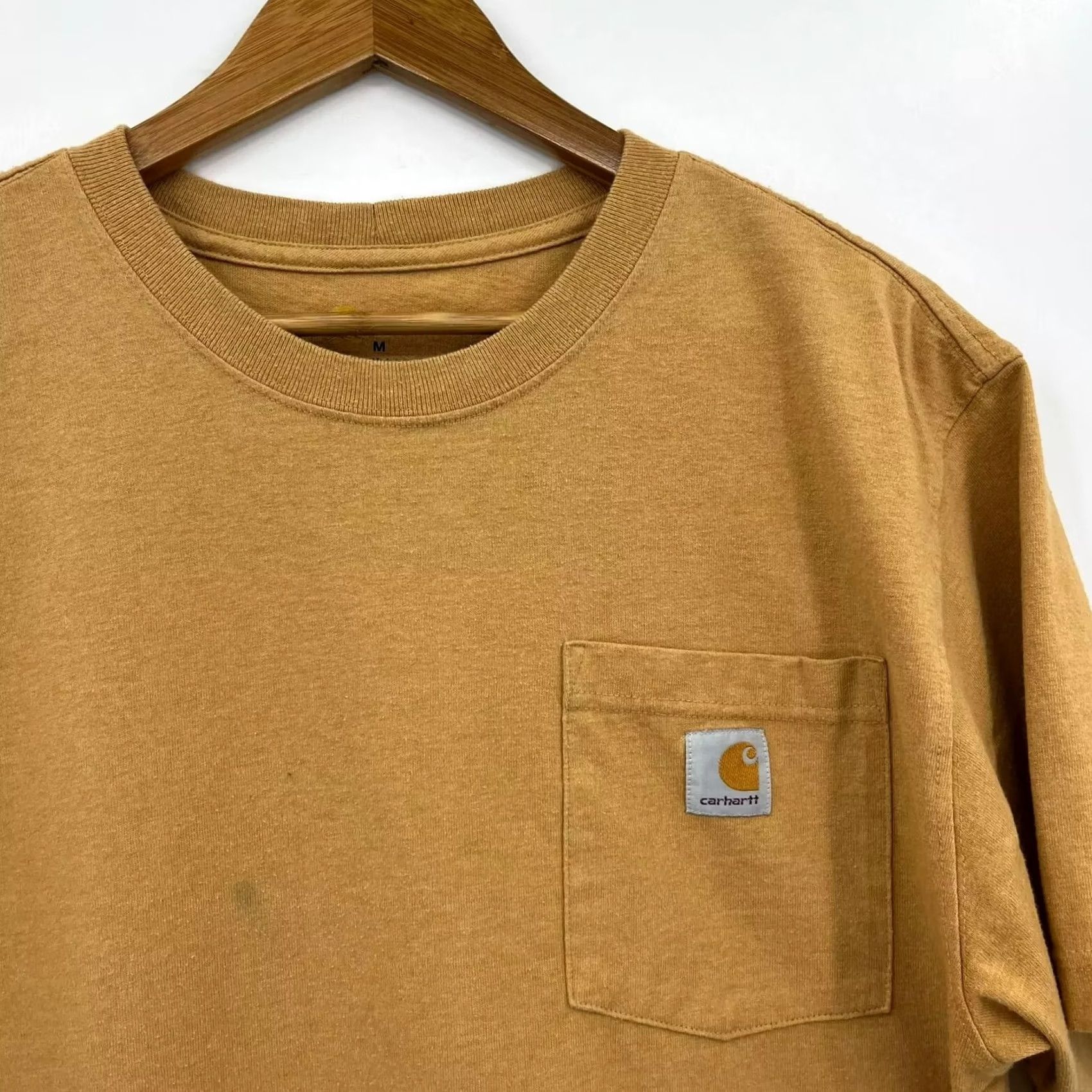 Carhartt Carhartt T-Shirt Men's M Beige Pocket Workwear Short Sleeve Crew Neck Size US M / EU 48-50 / 2 - 5 Thumbnail