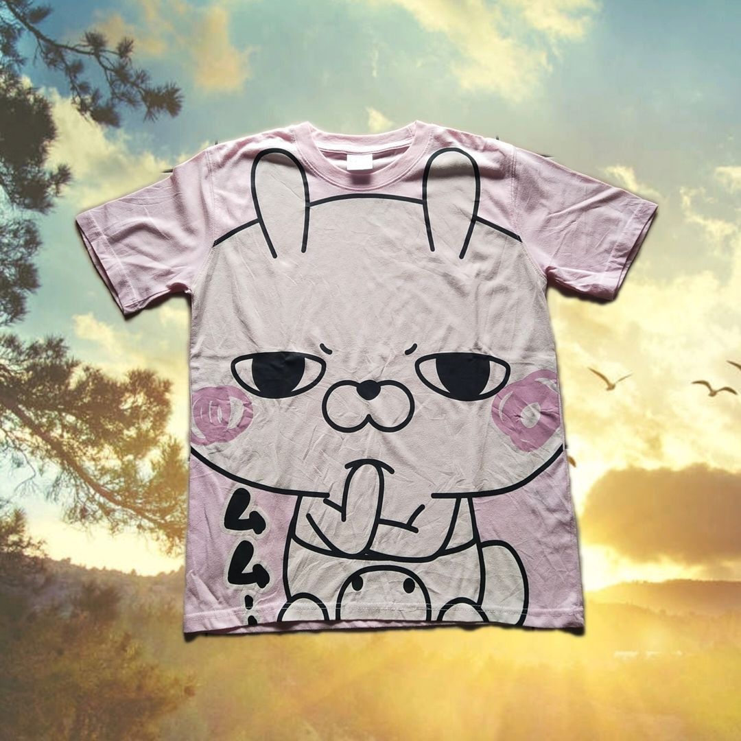Anime Hitoe Usagi All Over Print Anime Like Japan Tees Merch Size US M / EU 48-50 / 2 - 1 Thumbnail