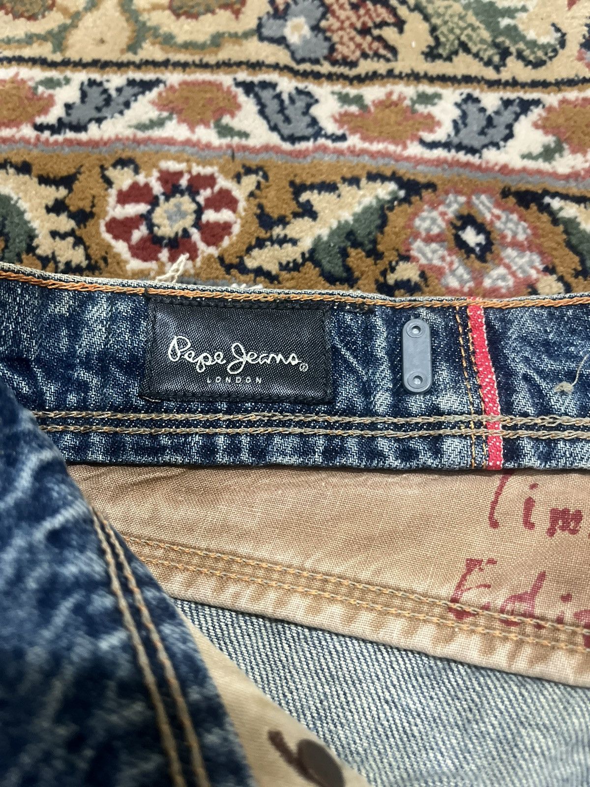 Pepe Jeans limited edition Pepe jeans 256/500 piece selvedge Size US 31 - 5 Thumbnail