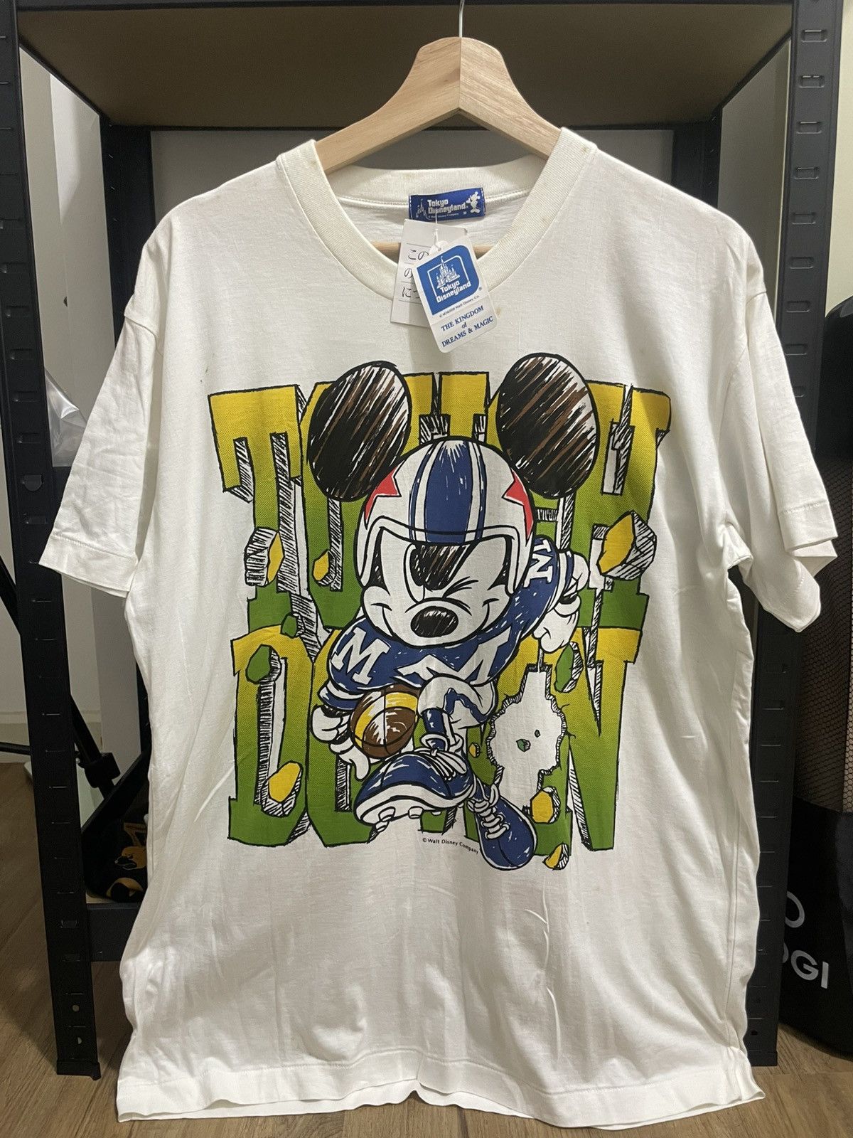 Disney × Japanese Brand × Mickey Mouse Vintage Hollywood Mickey Tshirt Size US L / EU 52-54 / 3 - 1 Thumbnail