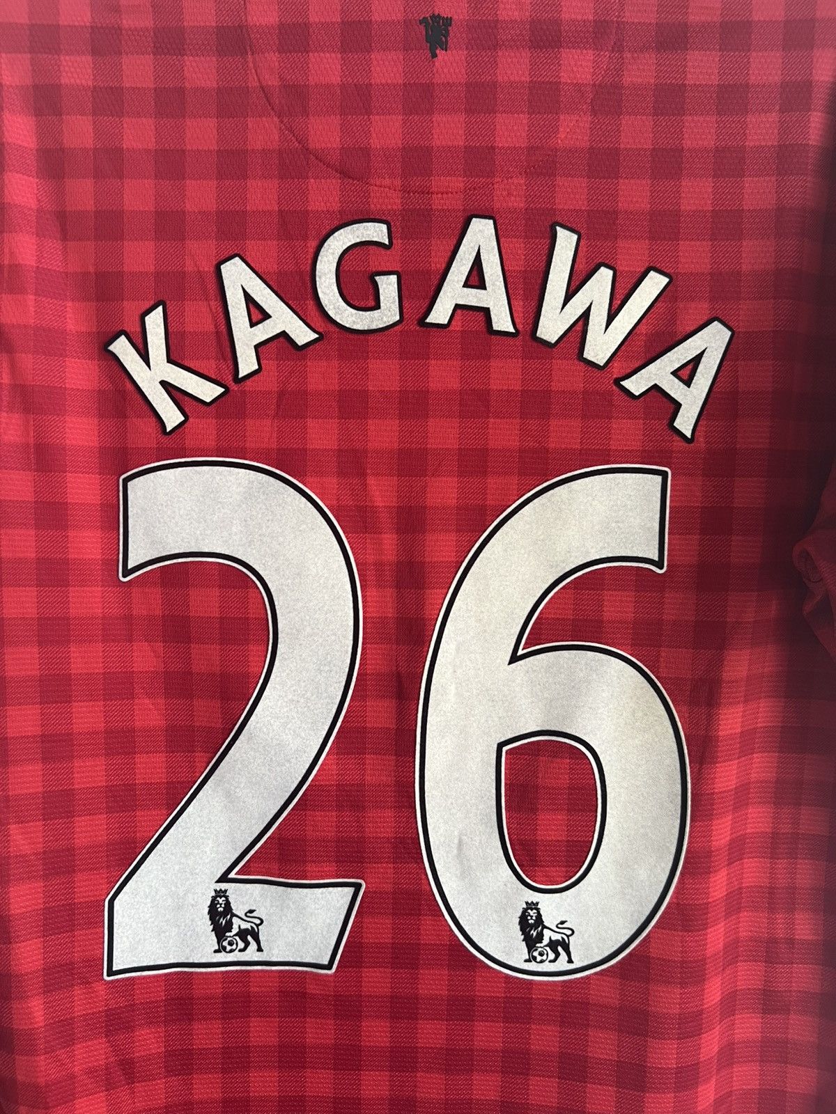 Nike Original 2012-13 Nike MU Home Dri-Fit Jersey Kagawa #26 Size US M / EU 48-50 / 2 - 5 Thumbnail