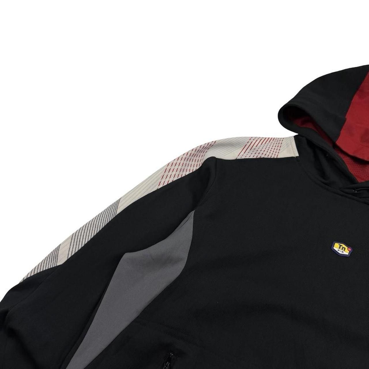Nike Vintage 2000s Nike TN Laser Hoodie Black & Red - Small Size US S / EU 44-46 / 1 - 6 Thumbnail
