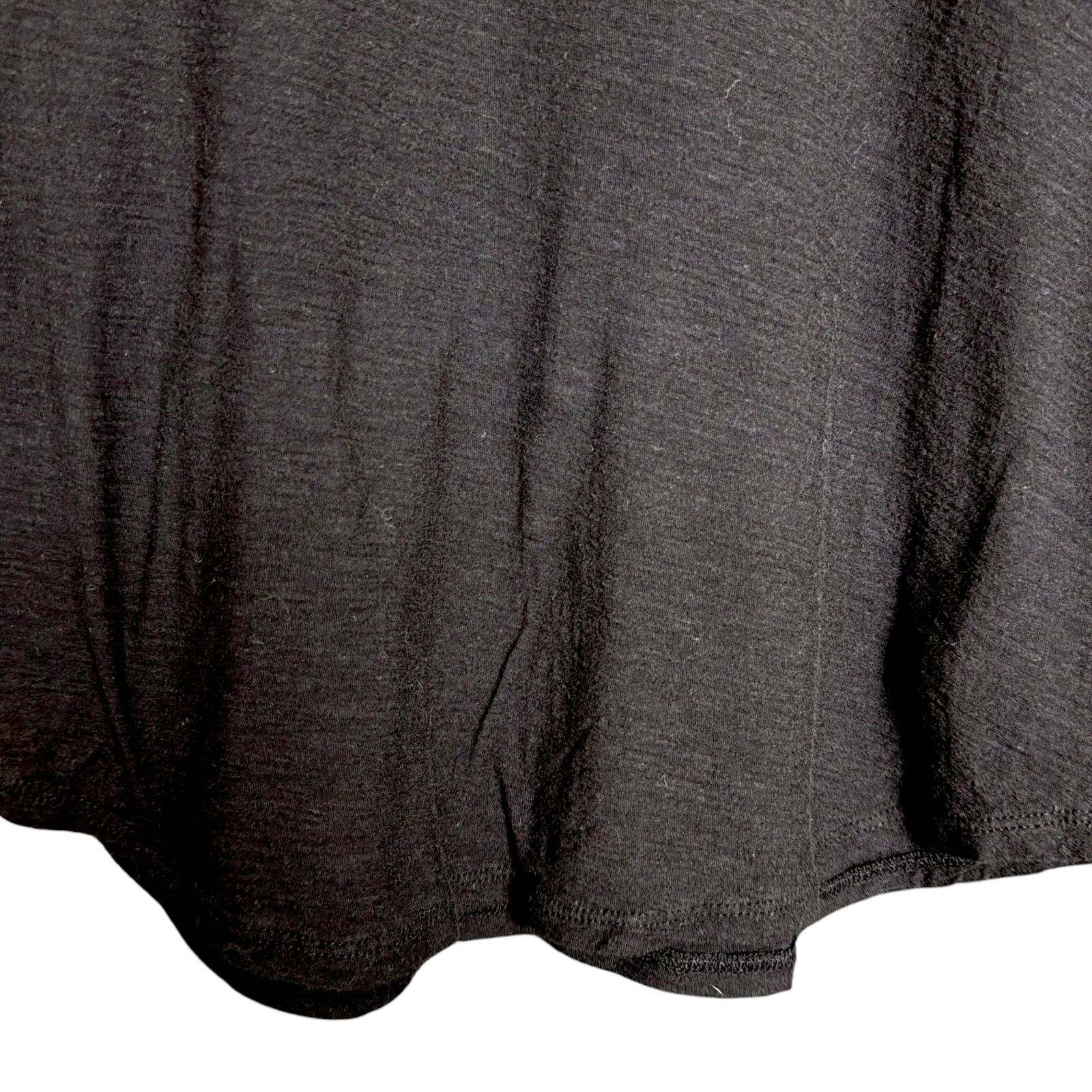 James Perse James Perse Women's Size 1 Black S/S 100% Cotton T-Shirt Size S / US 4 / IT 40 - 3 Thumbnail