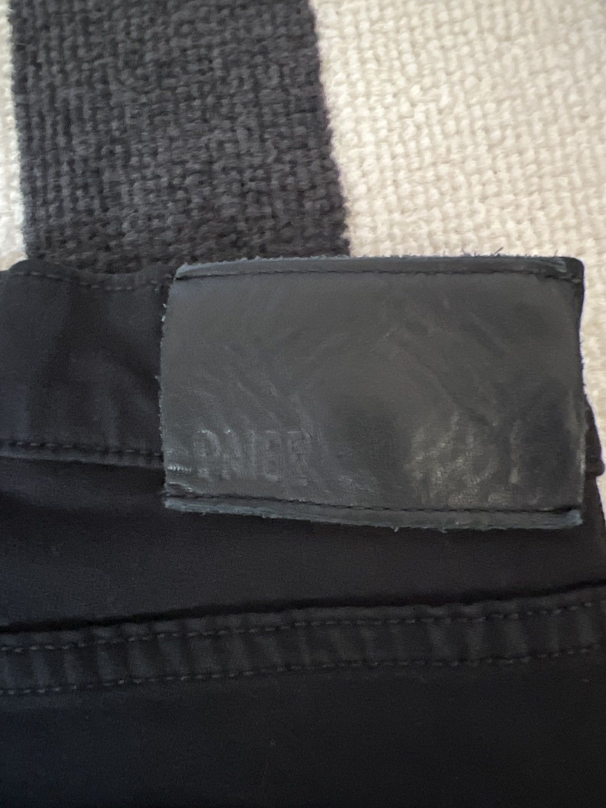 Paige Paige Slim Black Denim Size US 36 / EU 52 - 4 Thumbnail