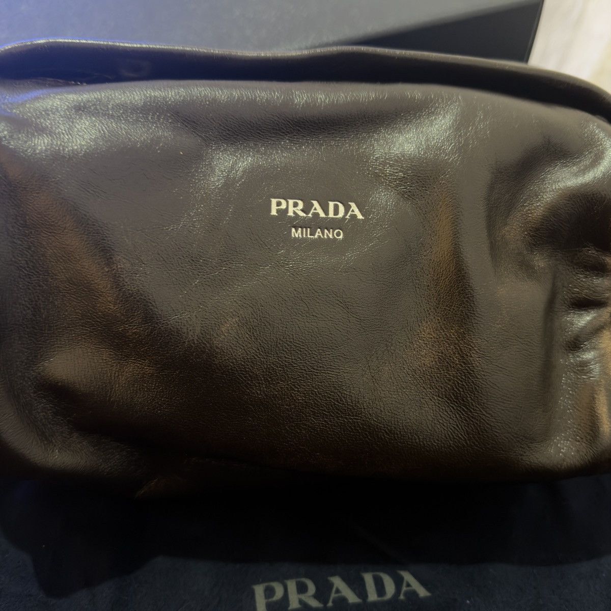 Prada Prada Nappa Leather Shoulder Bag 🚫READ DESCRIPTION🚫 Size ONE SIZE - 2 Thumbnail