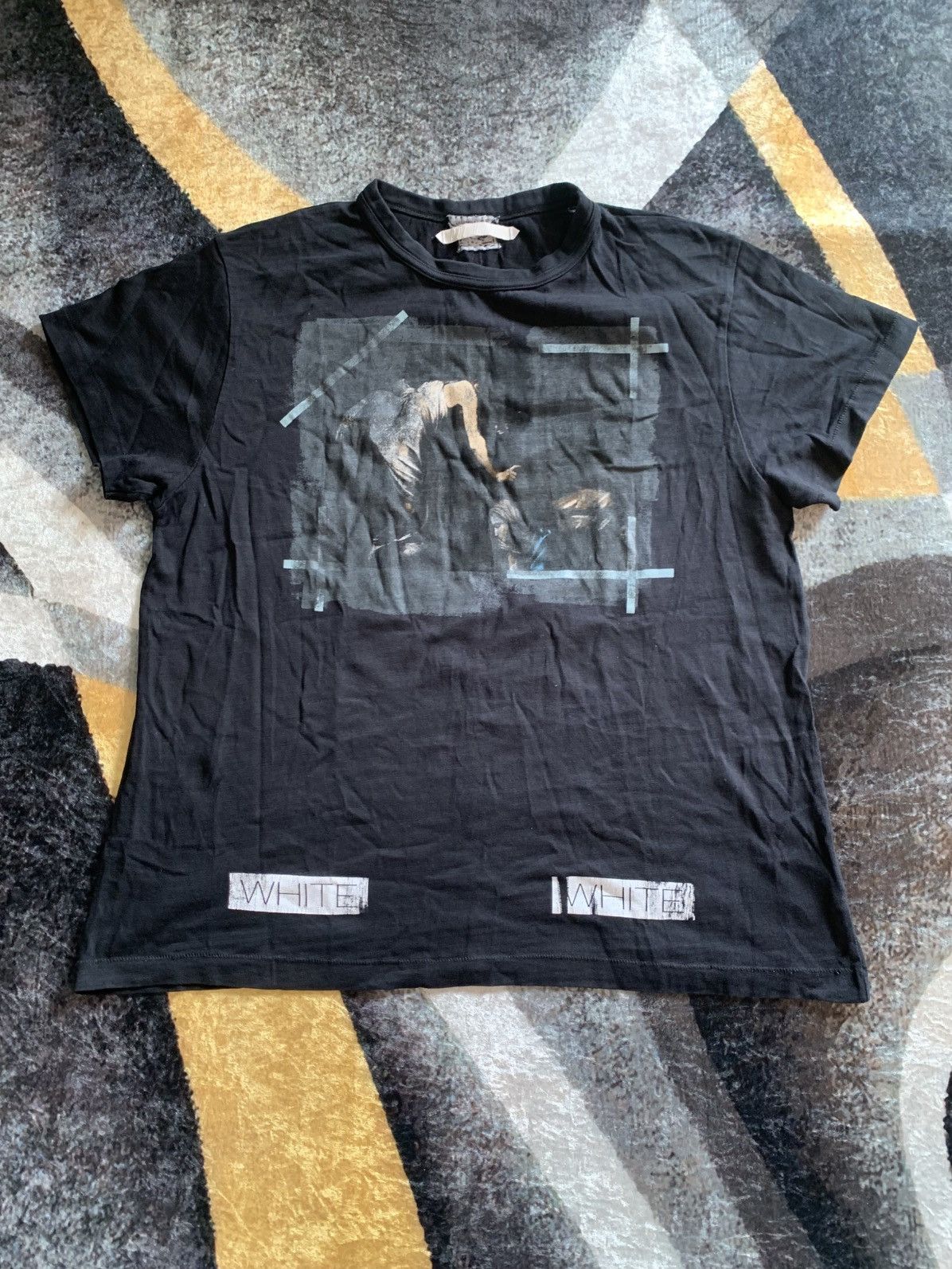 Off White Painting T-Shirt Caravaggio
