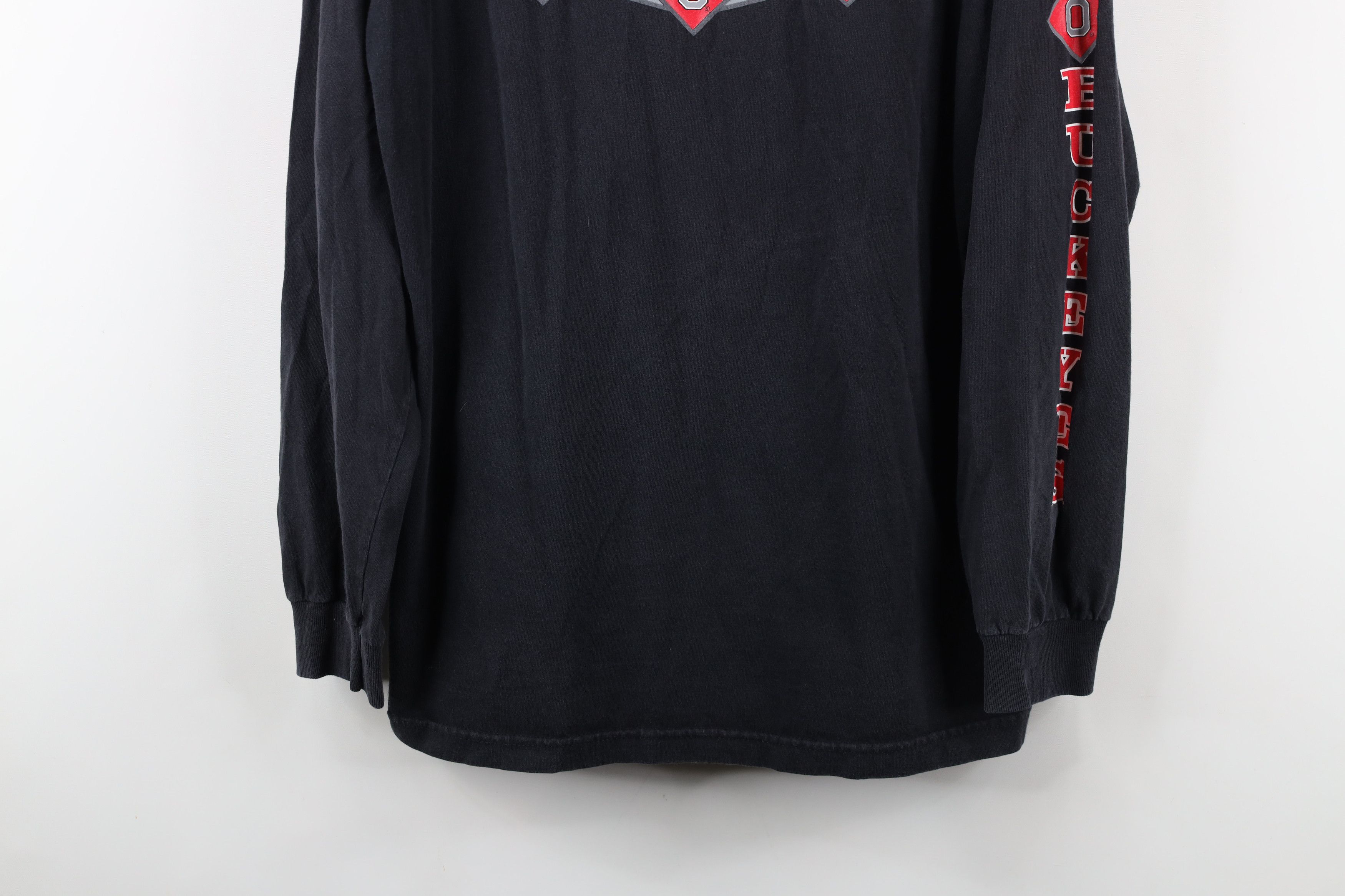 Vintage Vintage 90s Ohio State University Long Sleeve T-Shirt Cotton Size US L / EU 52-54 / 3 - 3 Thumbnail