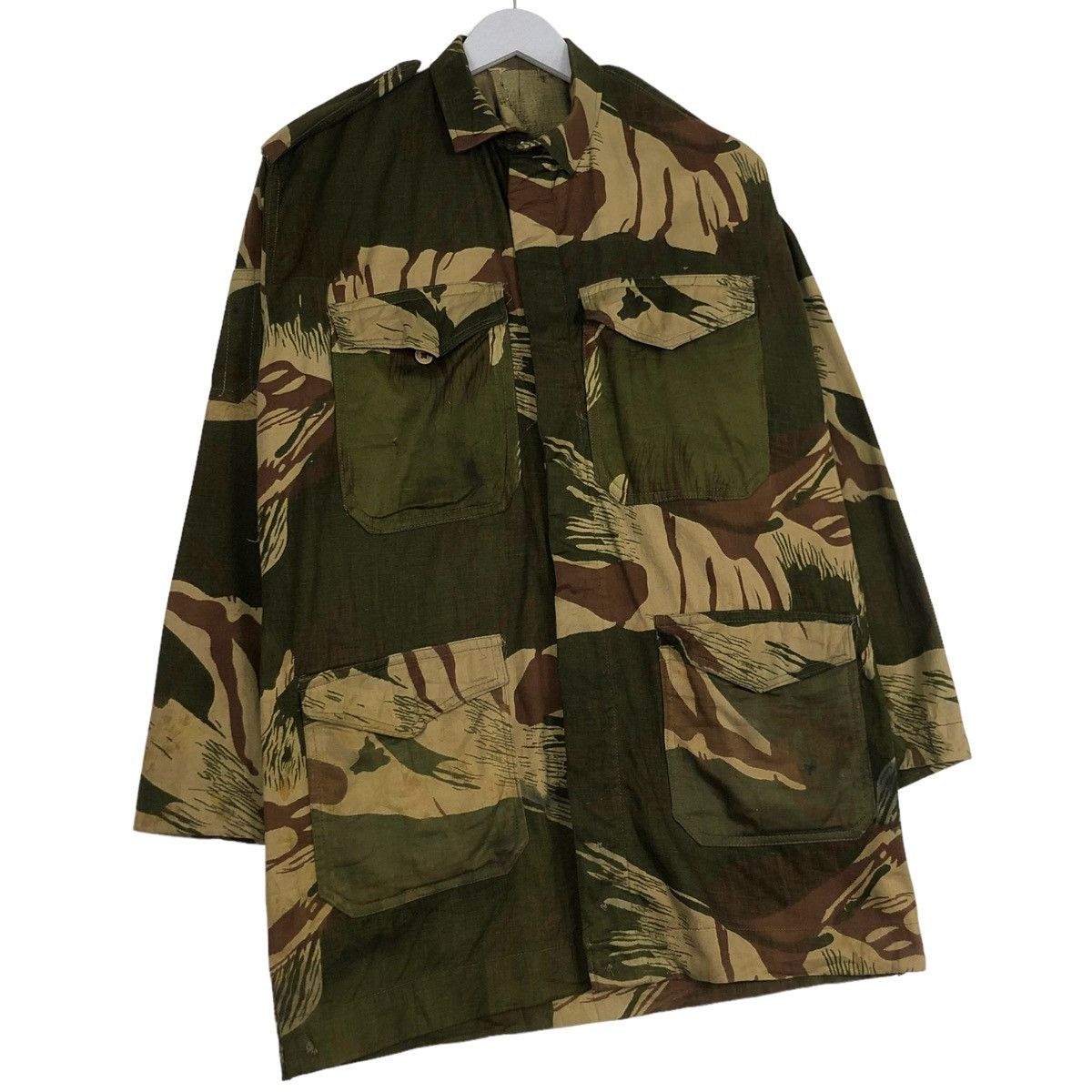 Vintage 💥 LEAF CAMO M65 FIELD VINTAGE JACKET Size US L / EU 52-54 / 3 - 3 Thumbnail