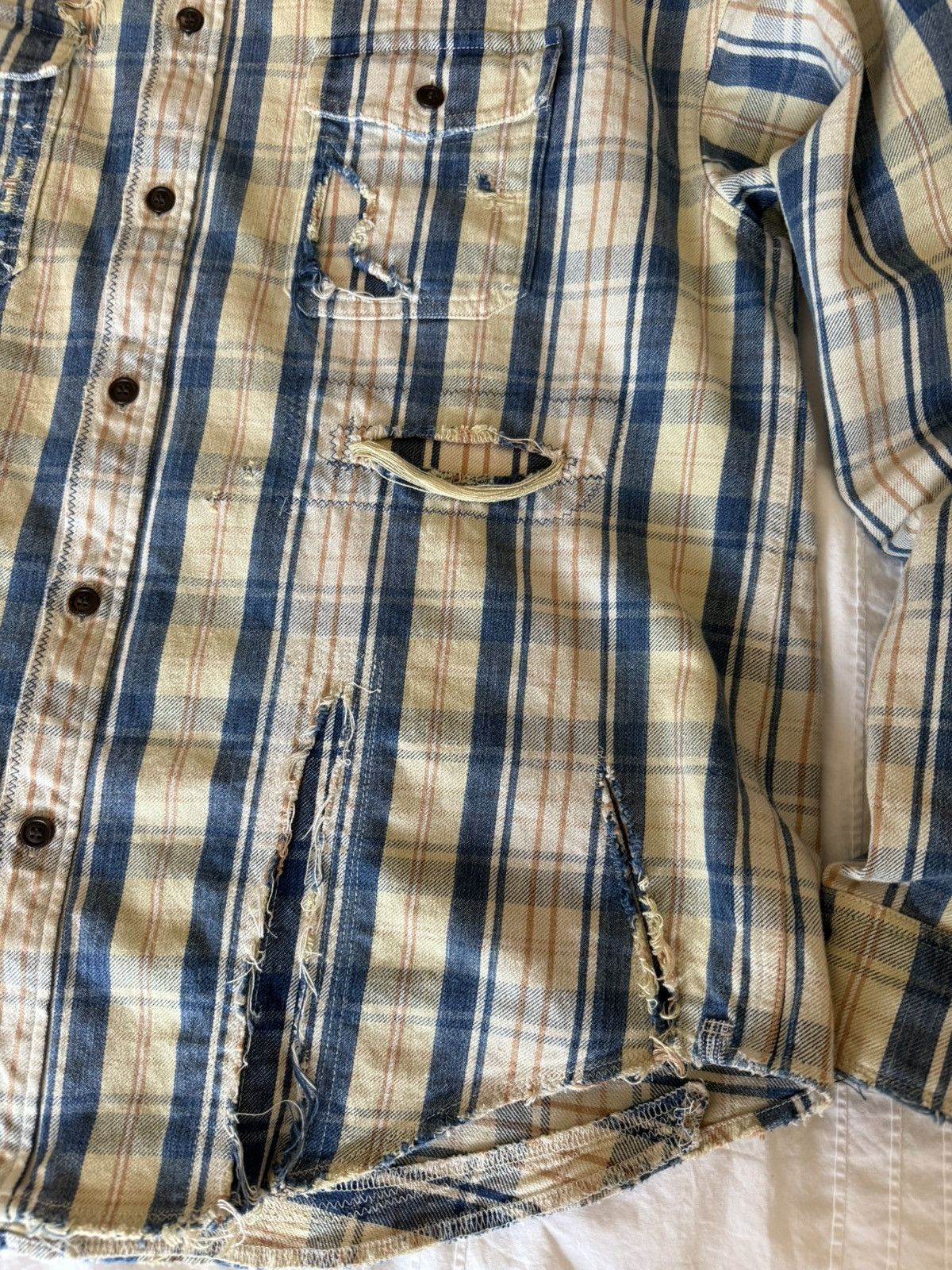 Visvim Visvim Pioneer Crash Flannel Size US XL / EU 56 / 4 - 3 Thumbnail