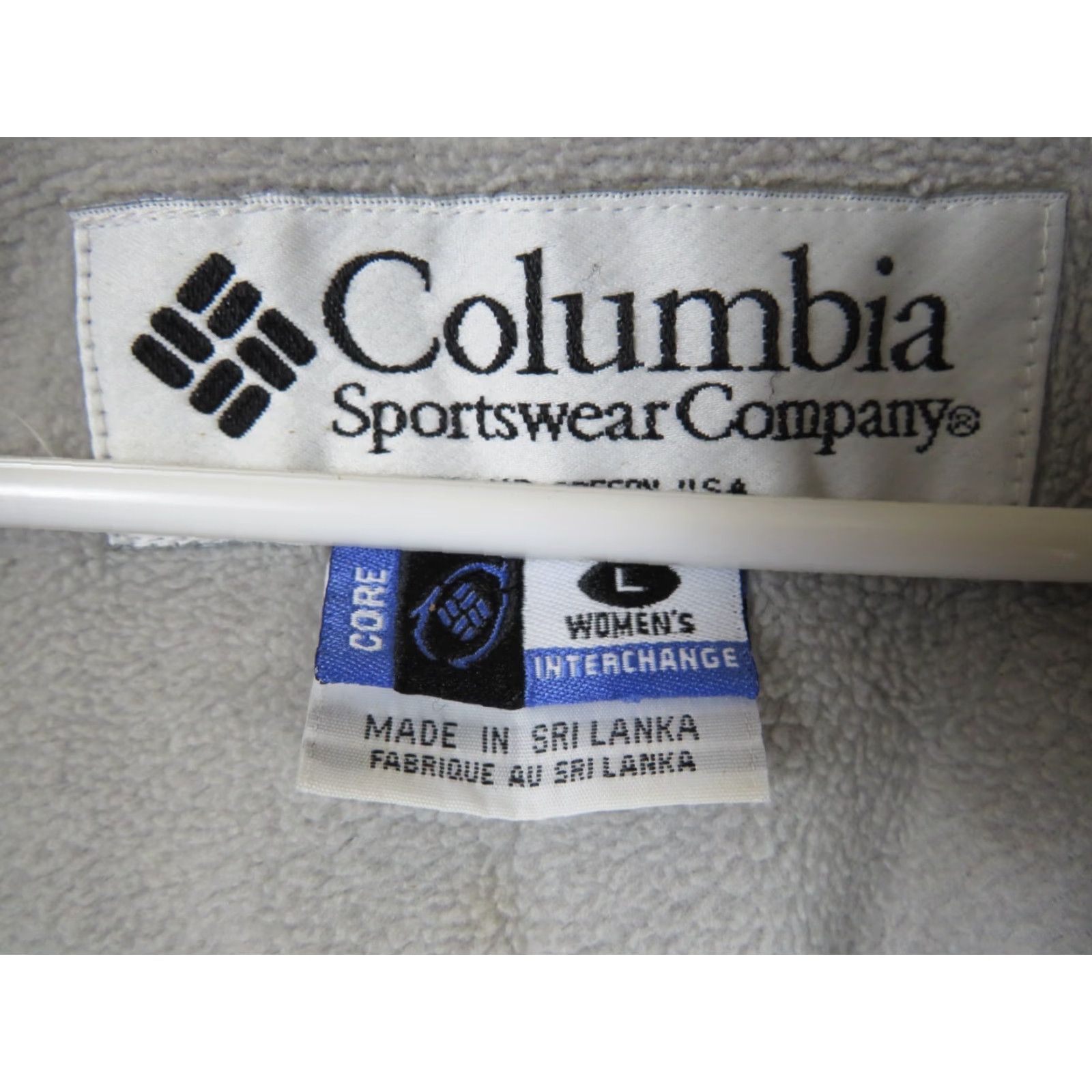 Vintage Columbia Jacket Women L Blue Hooded Lightweight Lined Zip Outdoor Womens Size L / US 10 / IT 46 - 5 Thumbnail