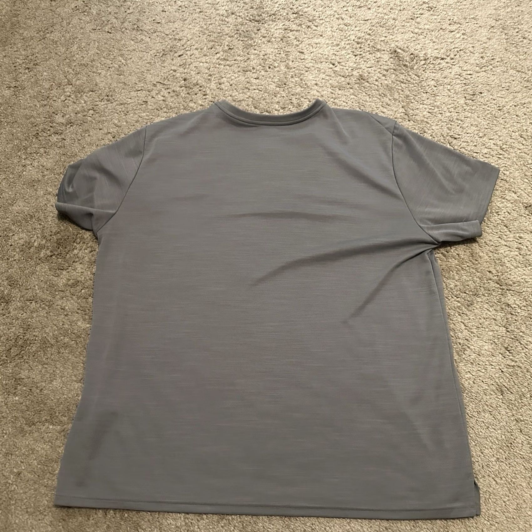 Nike Nike Mens 2XL Dri-Fit Shirt Gym Performance Lightweight Running Training Gray Size US XXL / EU 58 / 5 - 4 Thumbnail