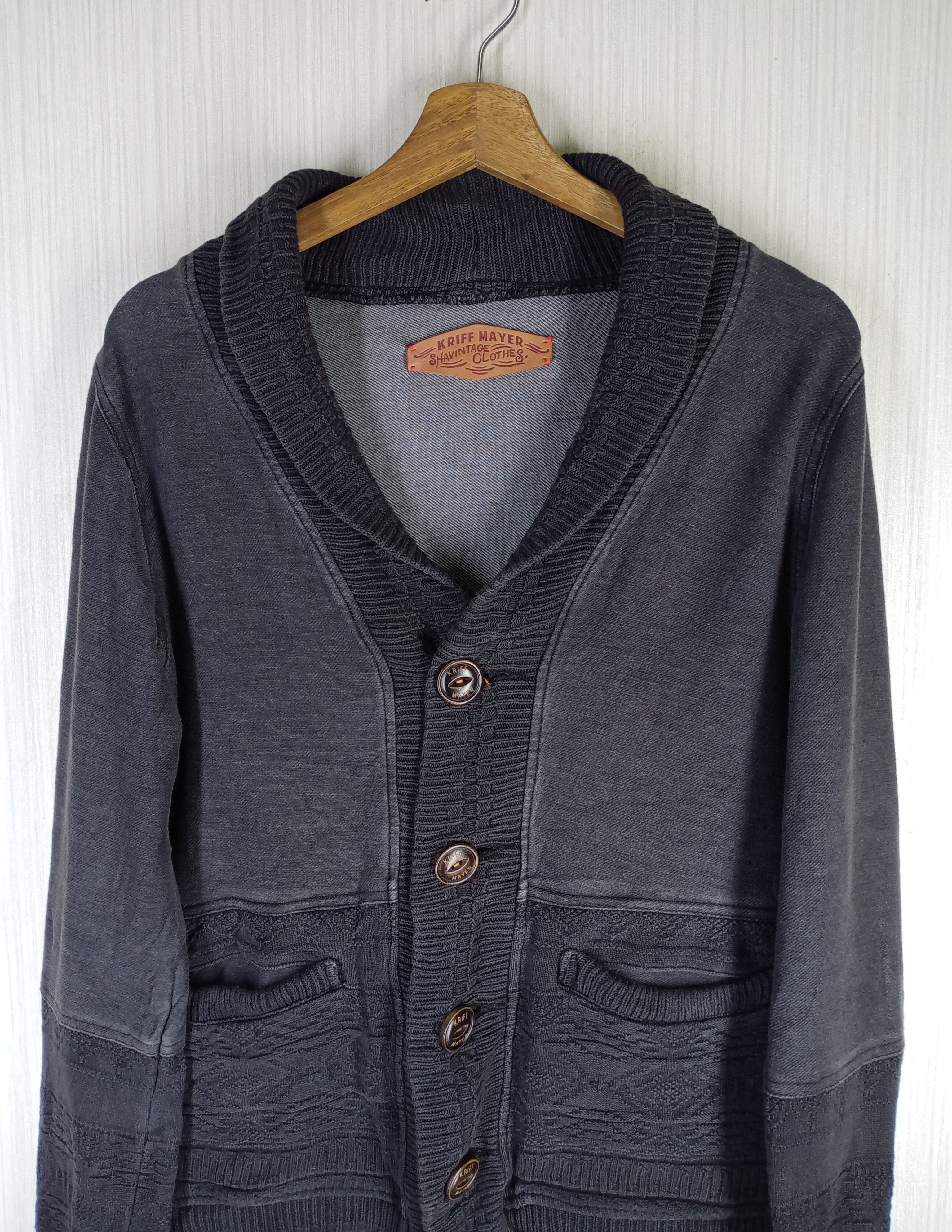 Japanese Brand Rare KRIFF MAYER VINTAGE CLOTHING Cardigan Size US S / EU 44-46 / 1 - 3 Thumbnail