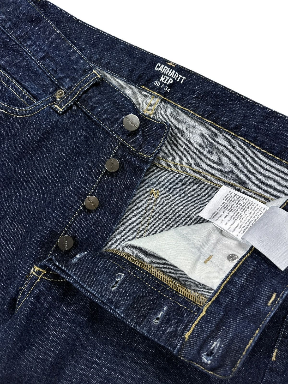 Carhartt Wip Carhartt WIP Texas Pant Blue Denim Jeans Men’s Size W30 L34 Size US 30 / EU 46 - 8 Thumbnail