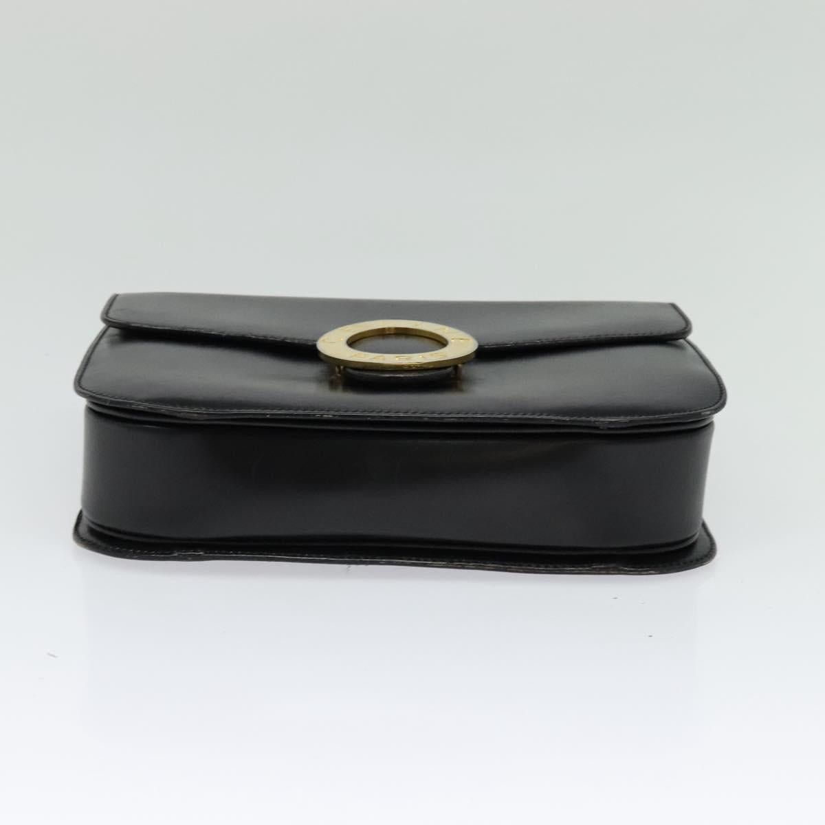 Celine CELINE Hand Bag Leather Black Gold Size ONE SIZE - 9 Thumbnail