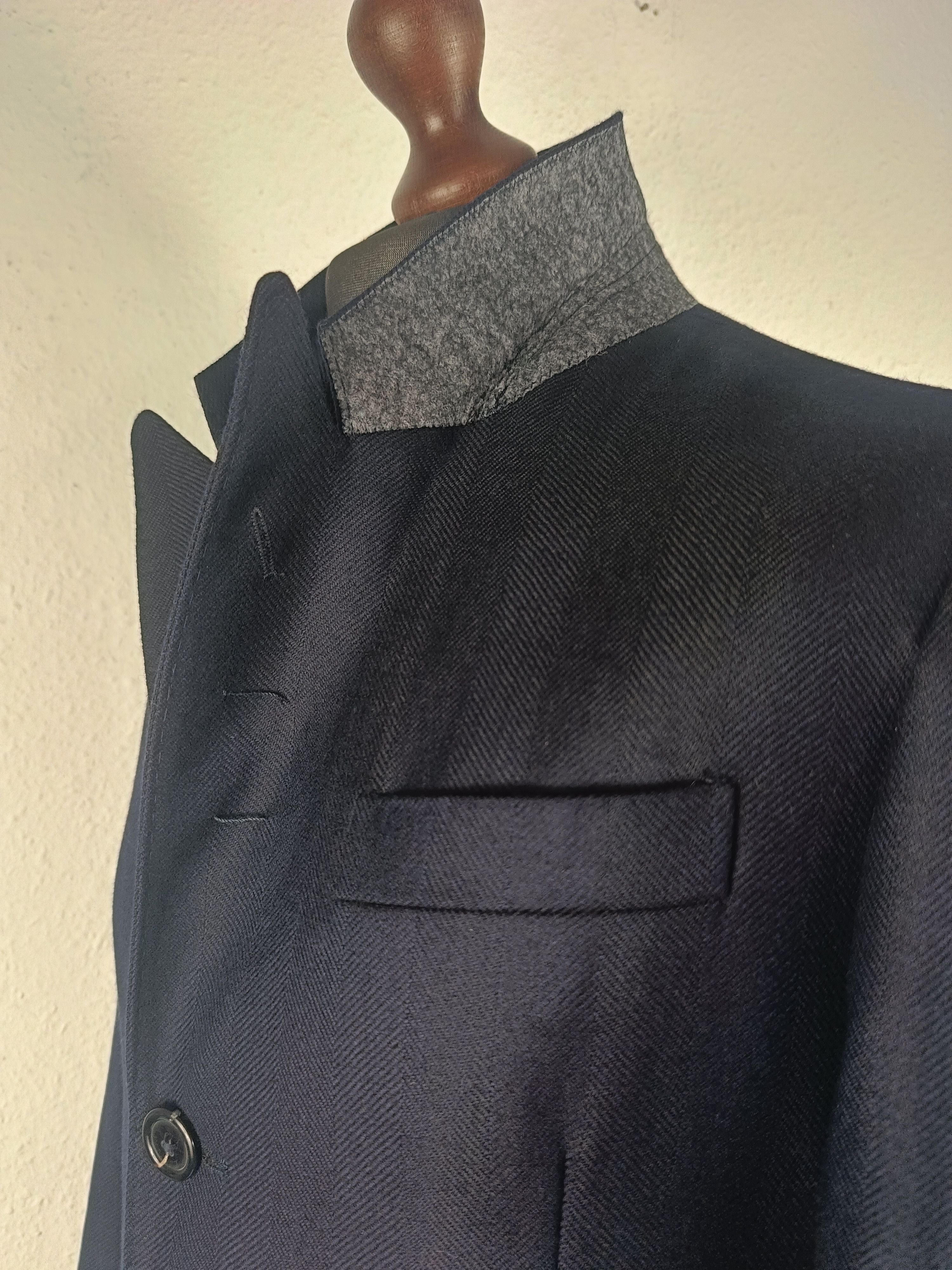 Hackett × Loro Piana Hackett London x Loro Piana merino wool hbone overcoat Size US M / EU 48-50 / 2 - 10 Thumbnail