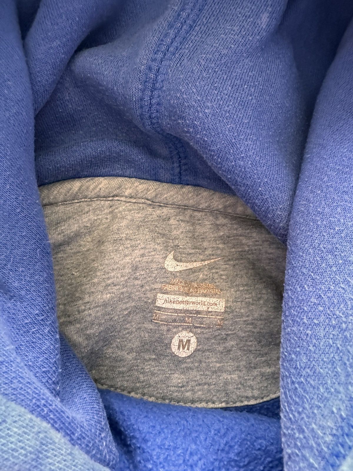 Nike × Vintage NIKE VINTAGE CENTER LOGO OVERSIZE BOXY HOODIE Size US M / EU 48-50 / 2 - 5 Thumbnail