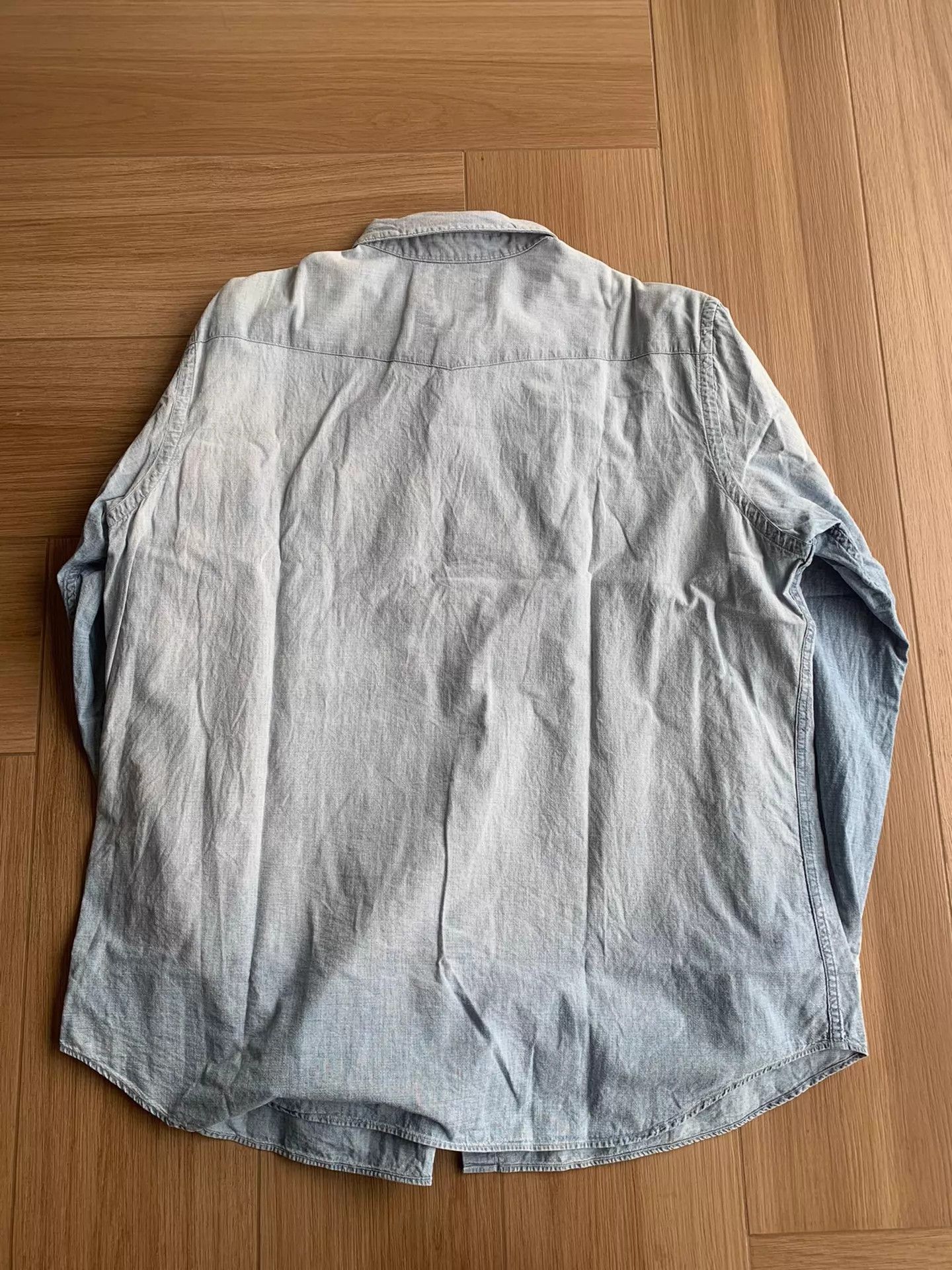 Polo Ralph Lauren Polo Ralph Lauren Vintage Washed Denim Shirt XXL Size US XXL / EU 58 / 5 - 2 Thumbnail