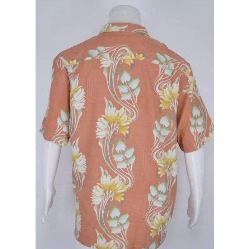 Tommy Bahama Tommy Bahama Men's Silk Hawaiian Shirt L Size US L / EU 52-54 / 3 - 8 Thumbnail