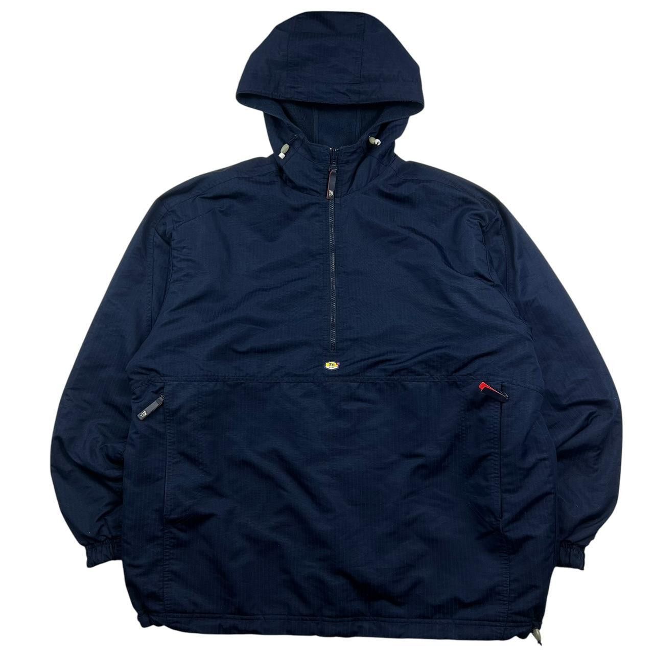 Nike Vintage Nike TN Reversible 1/4 Zip Fleece Hoodie Extra Large Size US XL / EU 56 / 4 - 2 Thumbnail