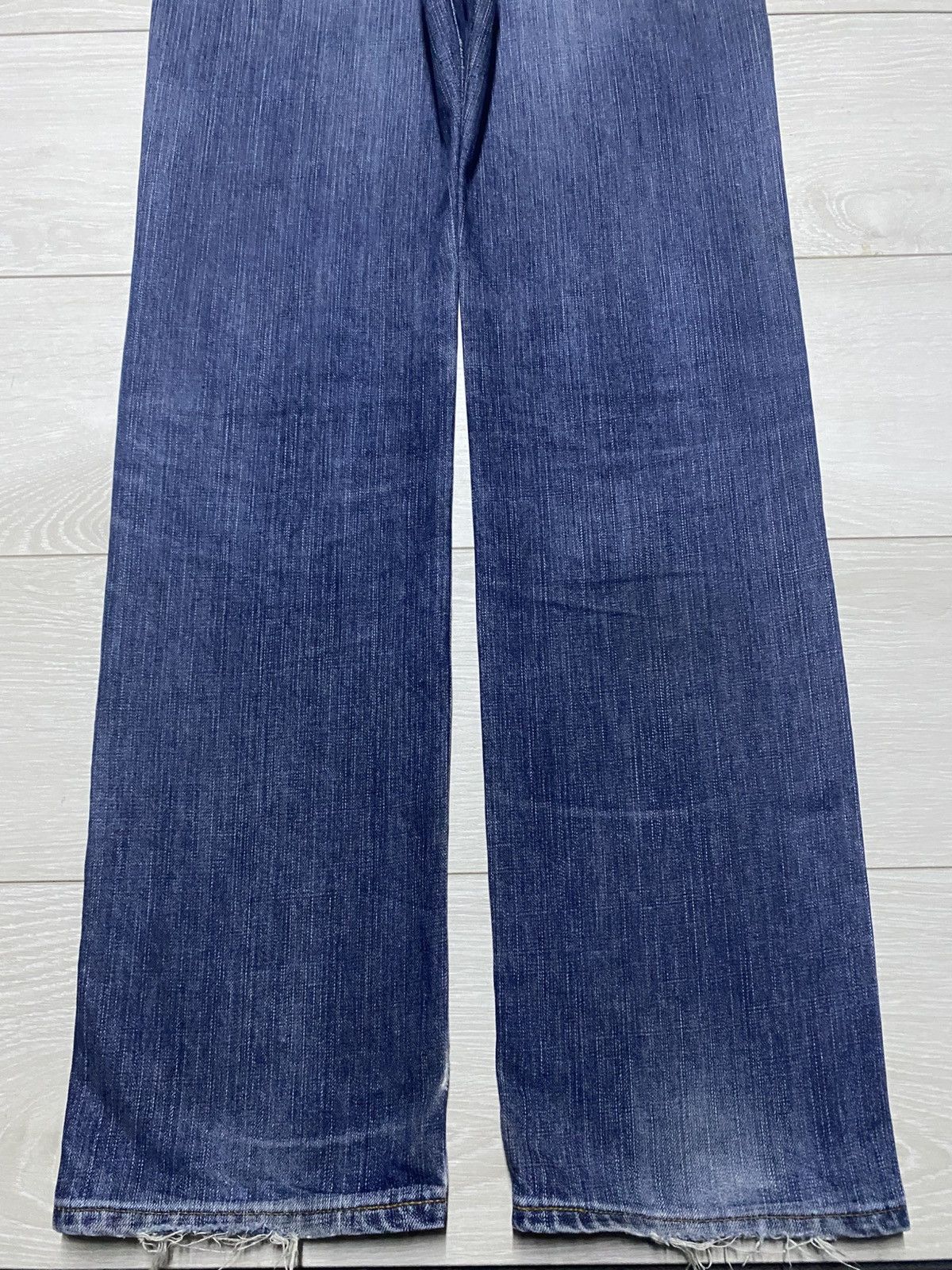 Edwin Vintage Edwin 503 Faded Wash Distressed Loose Jeans Size US 30 / EU 46 - 6 Thumbnail