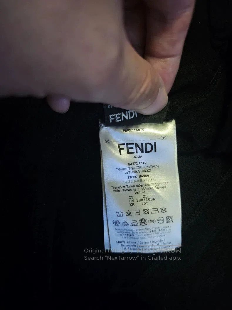 Fendi Fendi Short Sleeve Polo Shirt. Size US XL / EU 56 / 4 - 6 Thumbnail