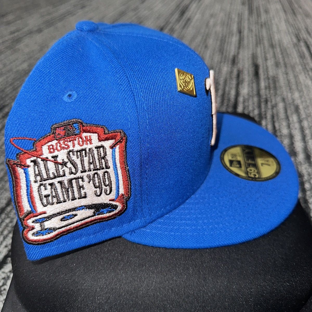 New Era Boston red sox blue nitro collection 59fifty size 7 1/4 Size ONE SIZE - 2 Thumbnail