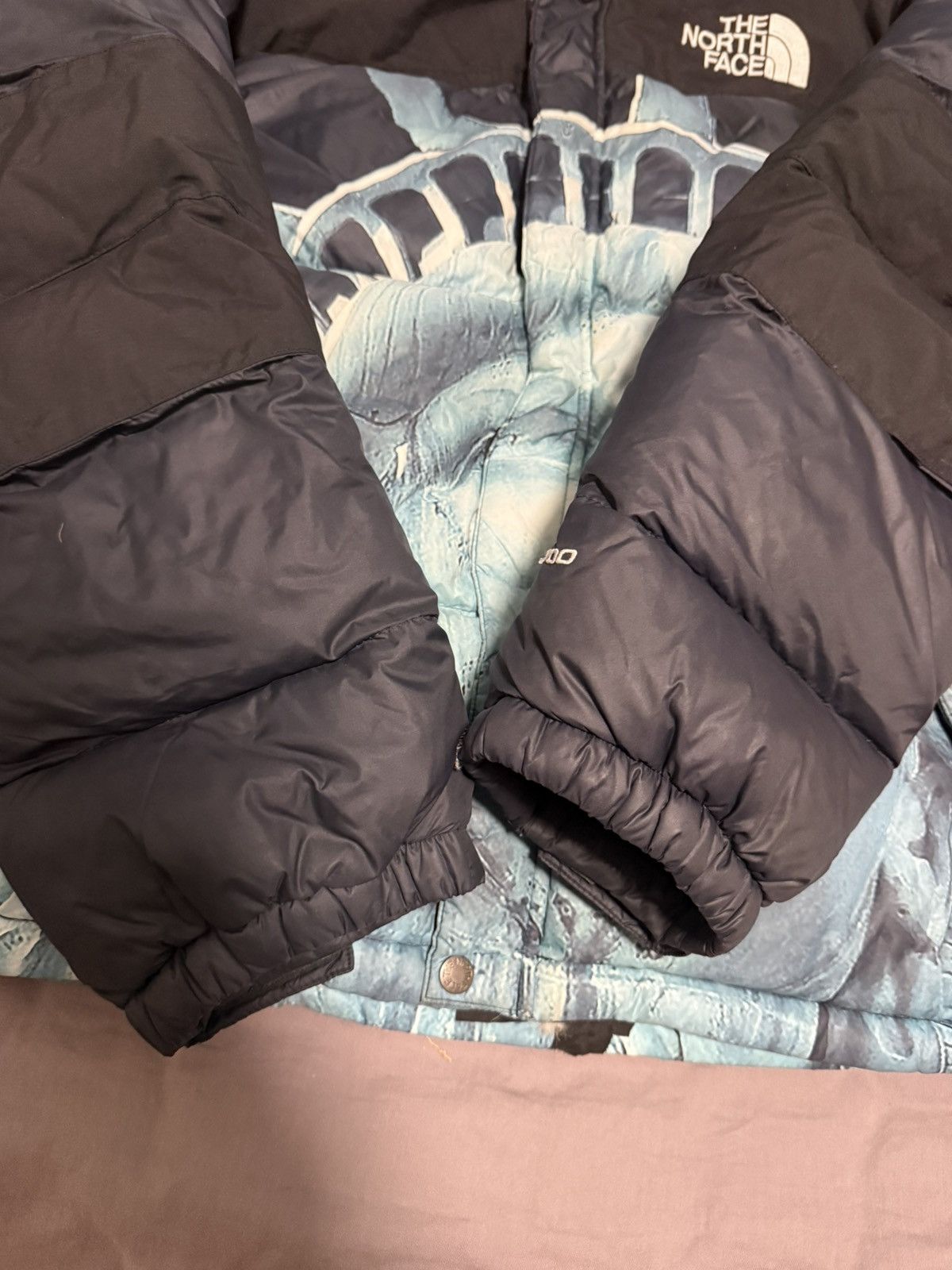 The North Face Supreme tnf north statue of liberty baltoro nuptse Jacket Size US M / EU 48-50 / 2 - 5 Thumbnail