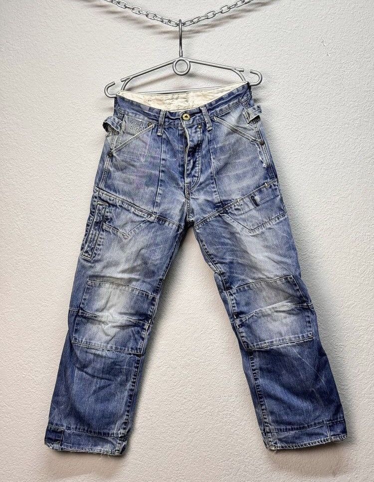 If Six Was Nine × Japanese Brand × Yohji Yamamoto Yohji Yamamoto Junya Watanabe Style Bondage Cargo Pants VTG Size US 30 / EU 46 - 2 Thumbnail