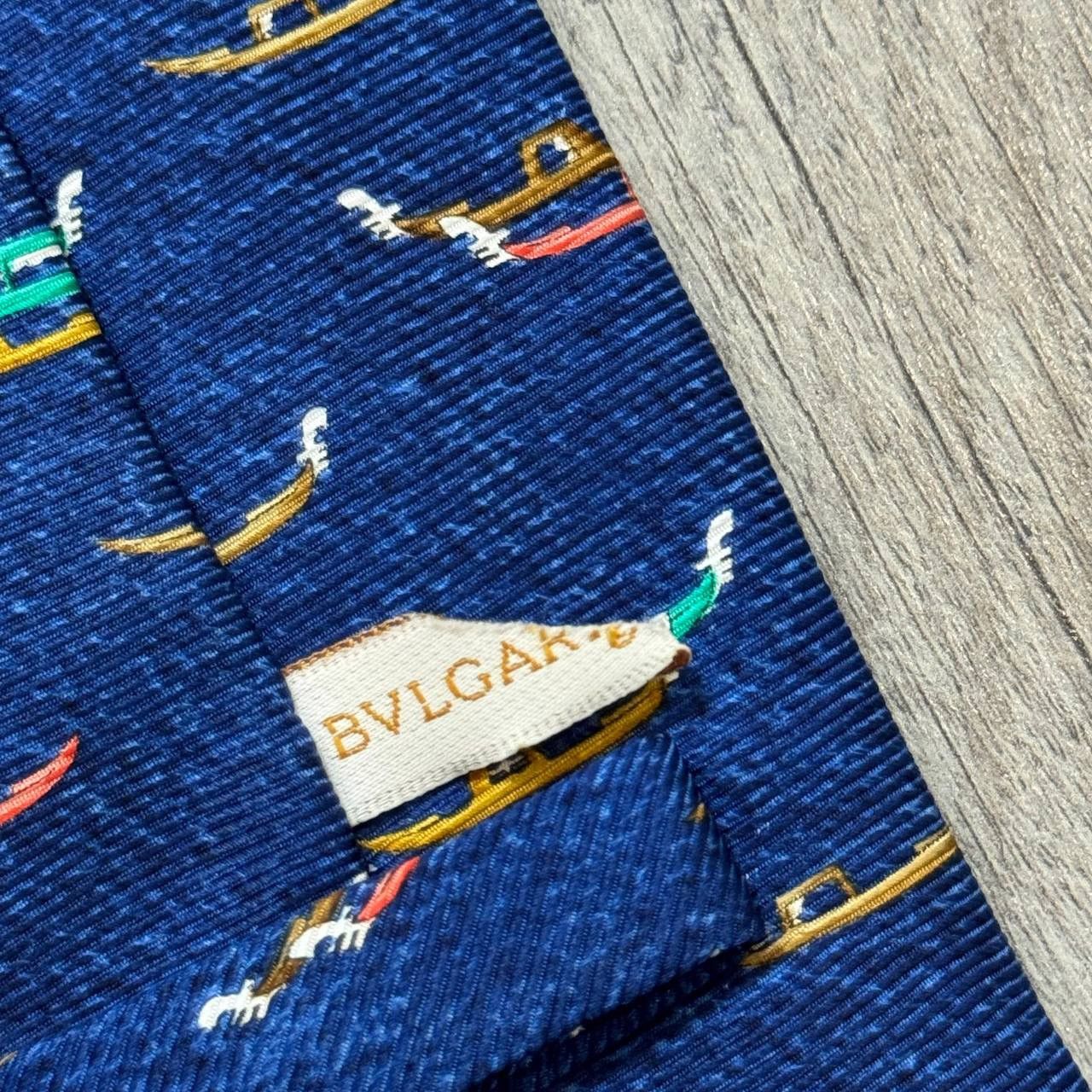Bvlgari BVLGARI Silk Tie Size ONE SIZE - 3 Thumbnail