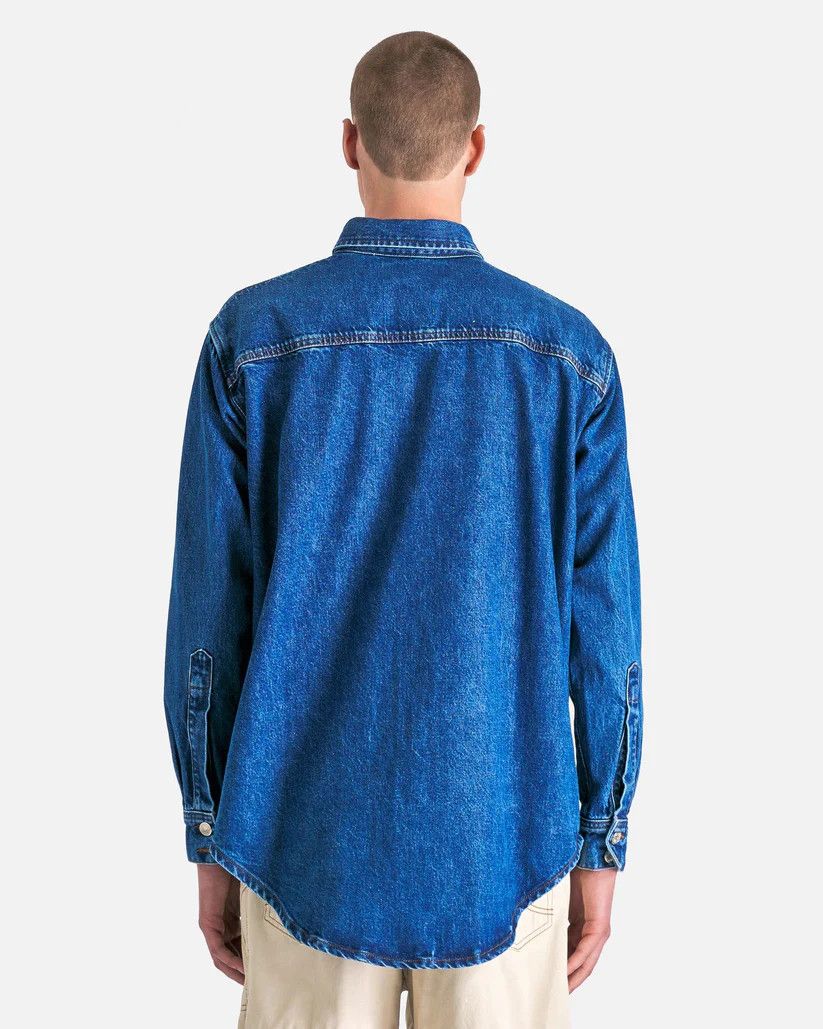 Edward Cuming o1s1v1r1oon0925 Circle Overshirt in Blue Size US S / EU 44-46 / 1 - 3 Thumbnail