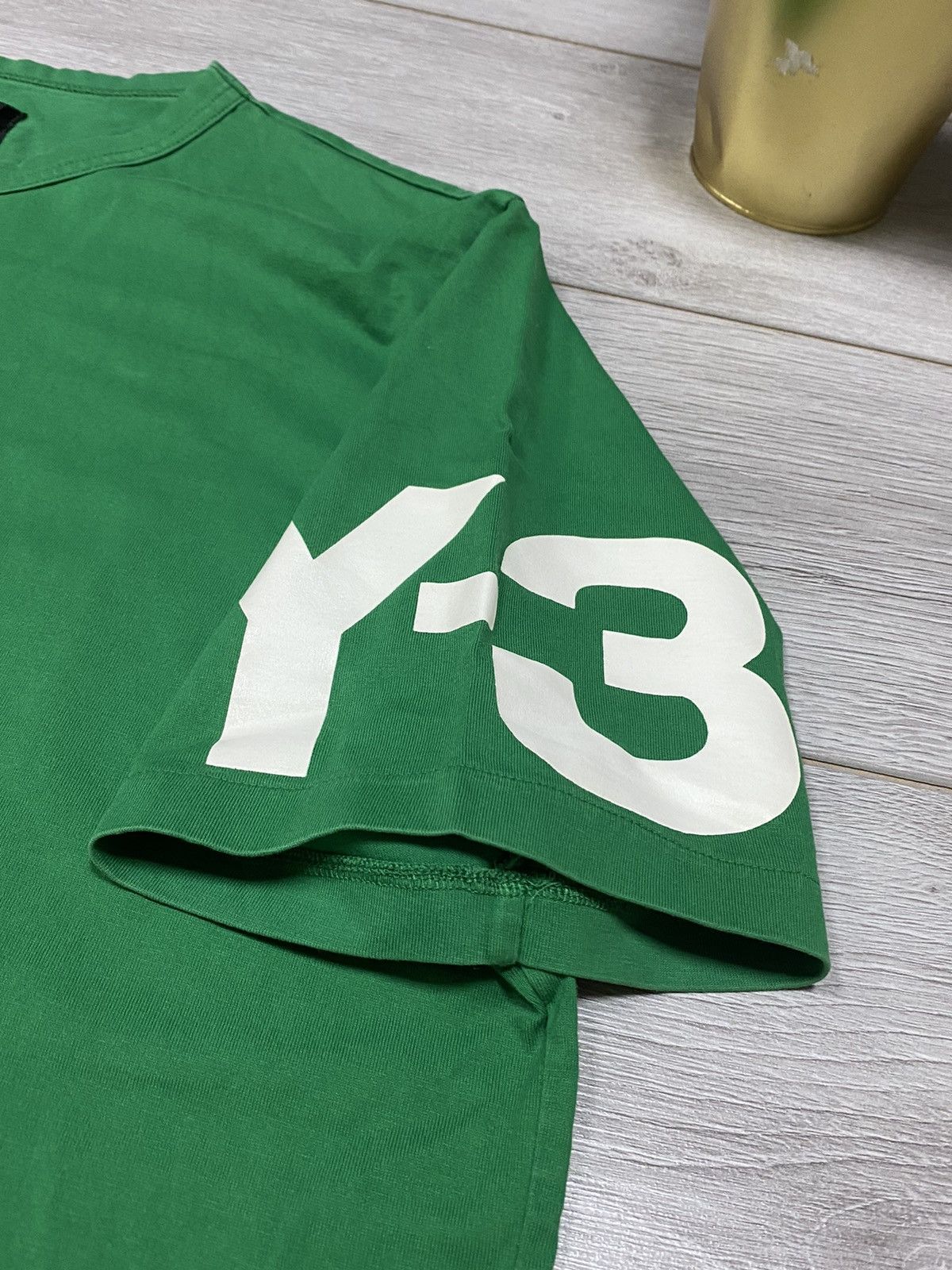 Yohji Yamamoto Y-3 Adidas big logo t-shirt Yohji Yamamoto vintage Size US XL / EU 56 / 4 - 6 Thumbnail