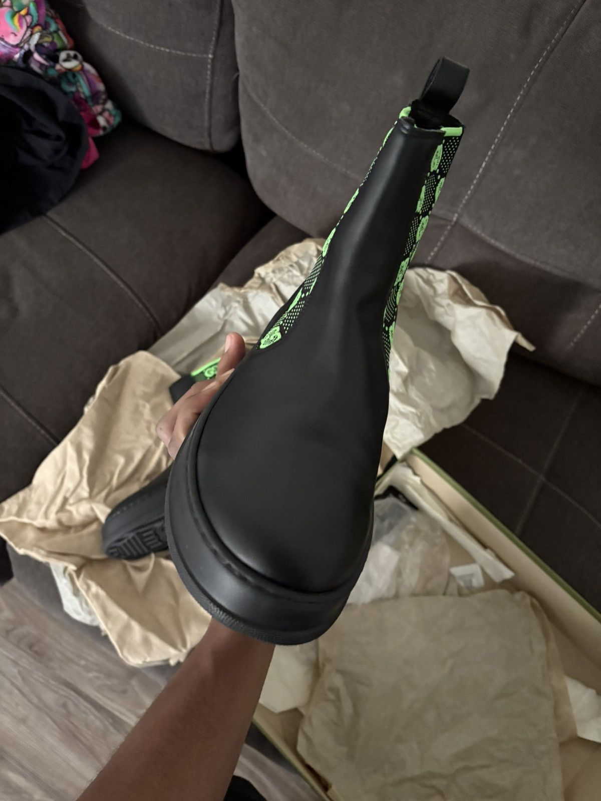 Gucci Gucci GG Supreme ankle boots Size US 10 / EU 43 - 4 Thumbnail