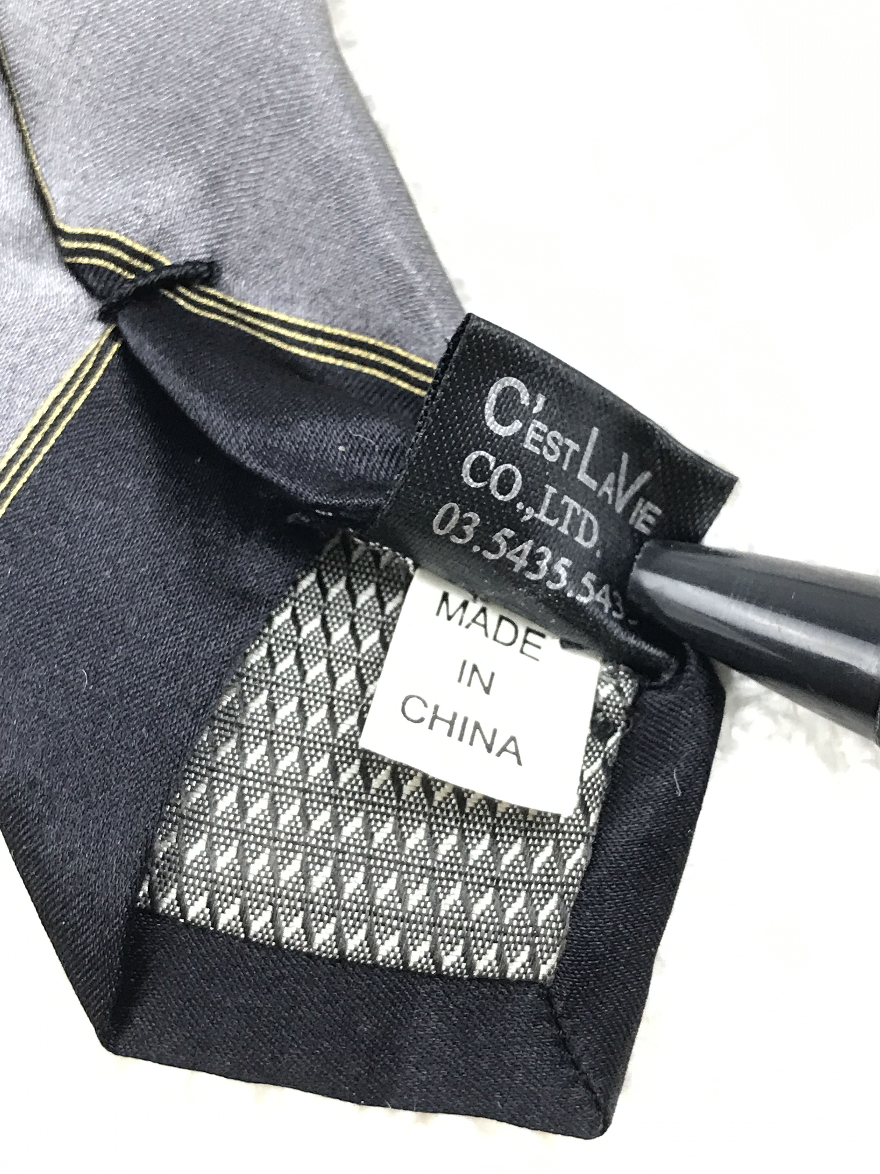 Designer × Vintage Vintage Como Valentino Silk Necktie Size ONE SIZE - 7 Thumbnail
