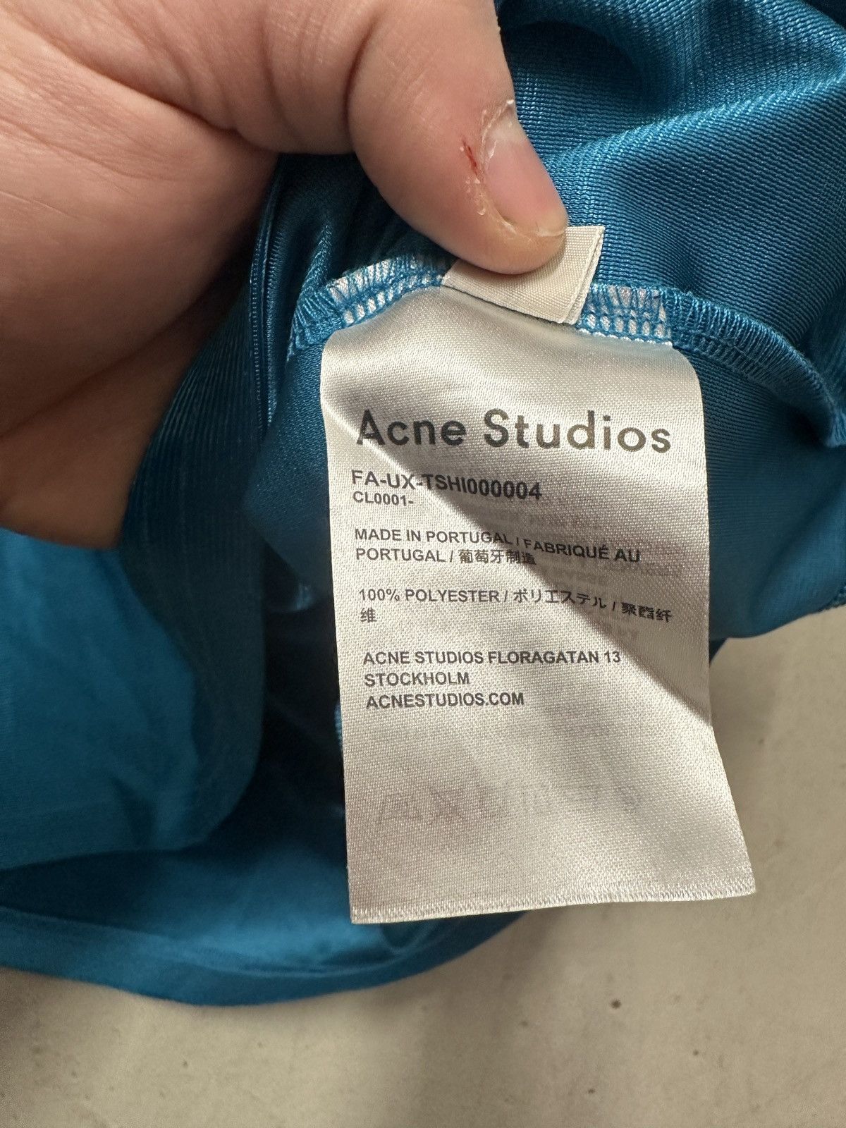 Acne Studios Acne Studios Football Jersey Size US L / EU 52-54 / 3 - 7 Thumbnail