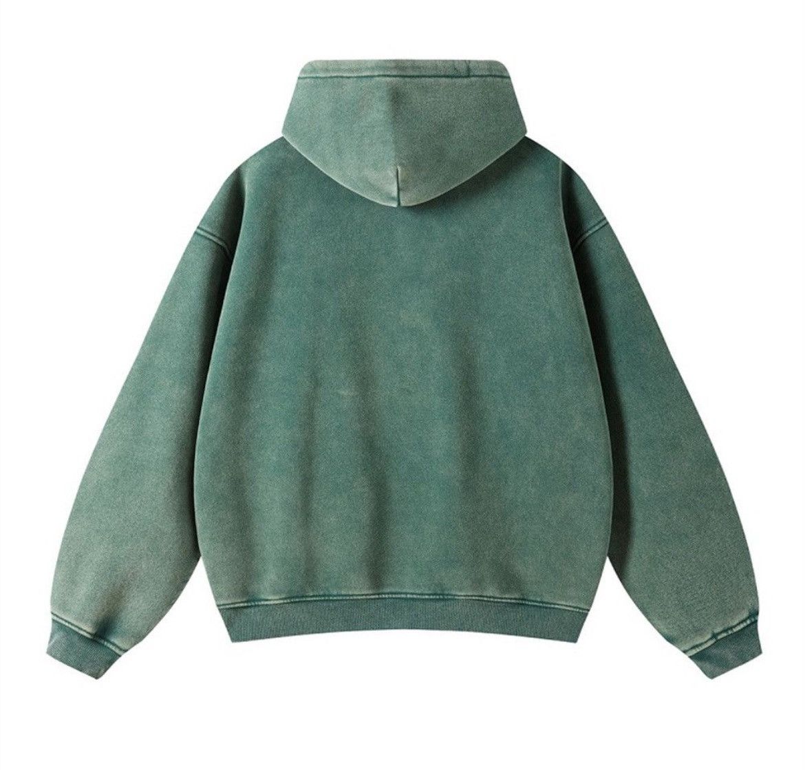 Japanese Brand Zipper Hoodies Men Solid Washed Simple Distressed Tracksuit Size US M / EU 48-50 / 2 - 2 Thumbnail