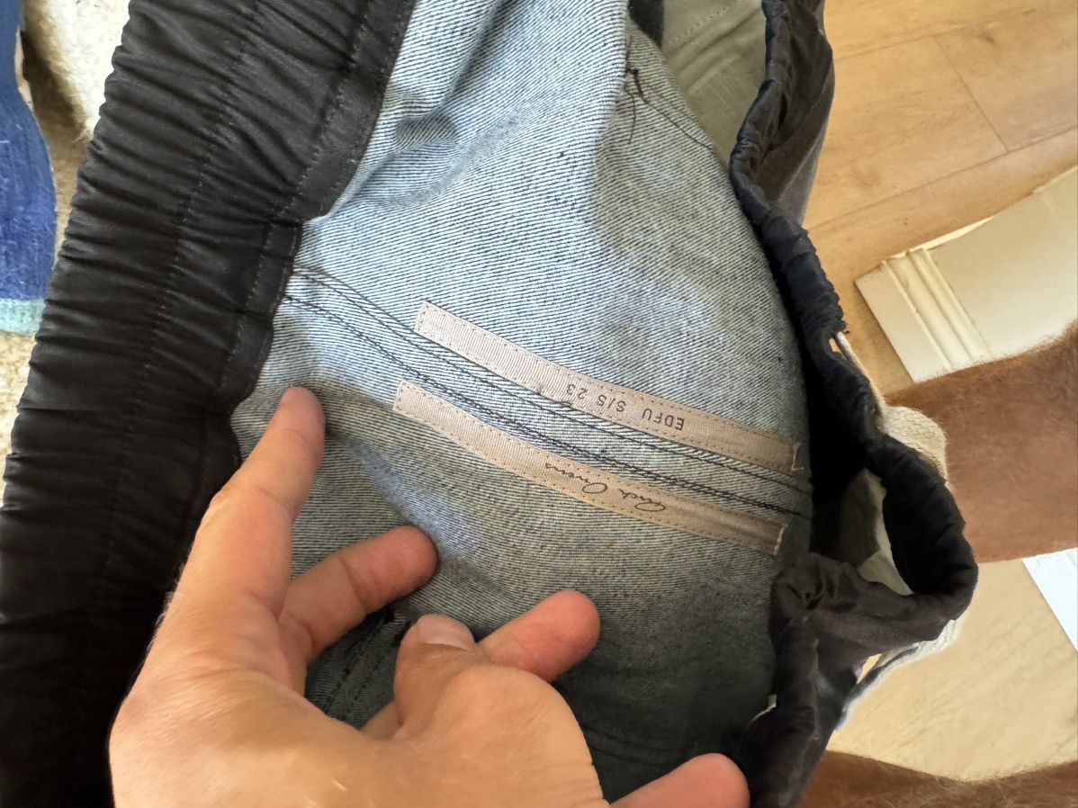 Rick Owens Waxed Mastodon Cargo Joggers Size US 38 / EU 54 - 5 Thumbnail