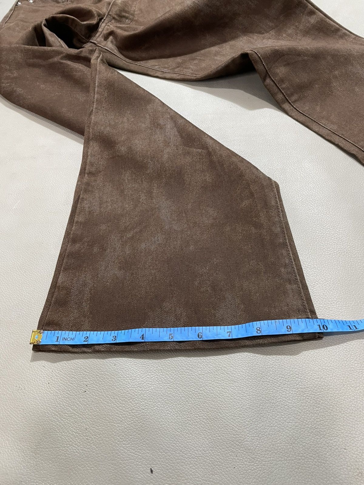 Le Grande Bleu (L.G.B.) Semantic Abstract Flare Jeans Mudwash tornado mart style Size US 29 - 13 Thumbnail