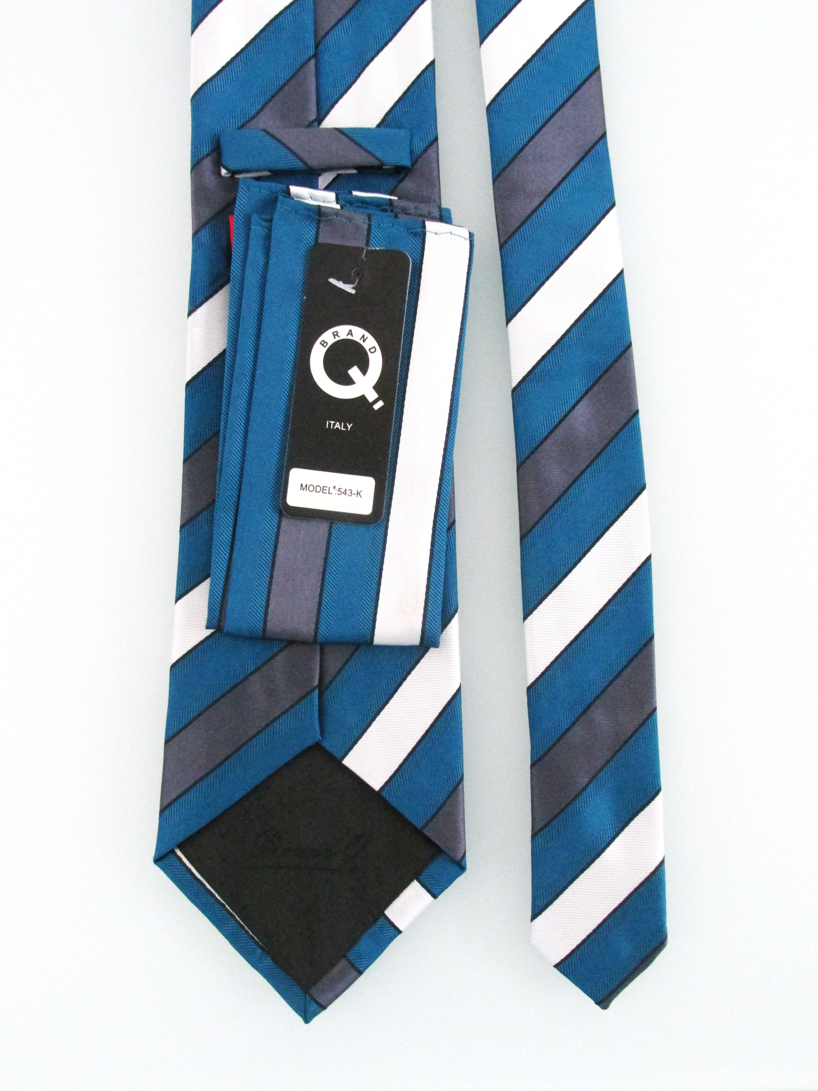 Other Brand Q (NWT) Men's Tie & Pocket Square Set Size ONE SIZE - 4 Thumbnail