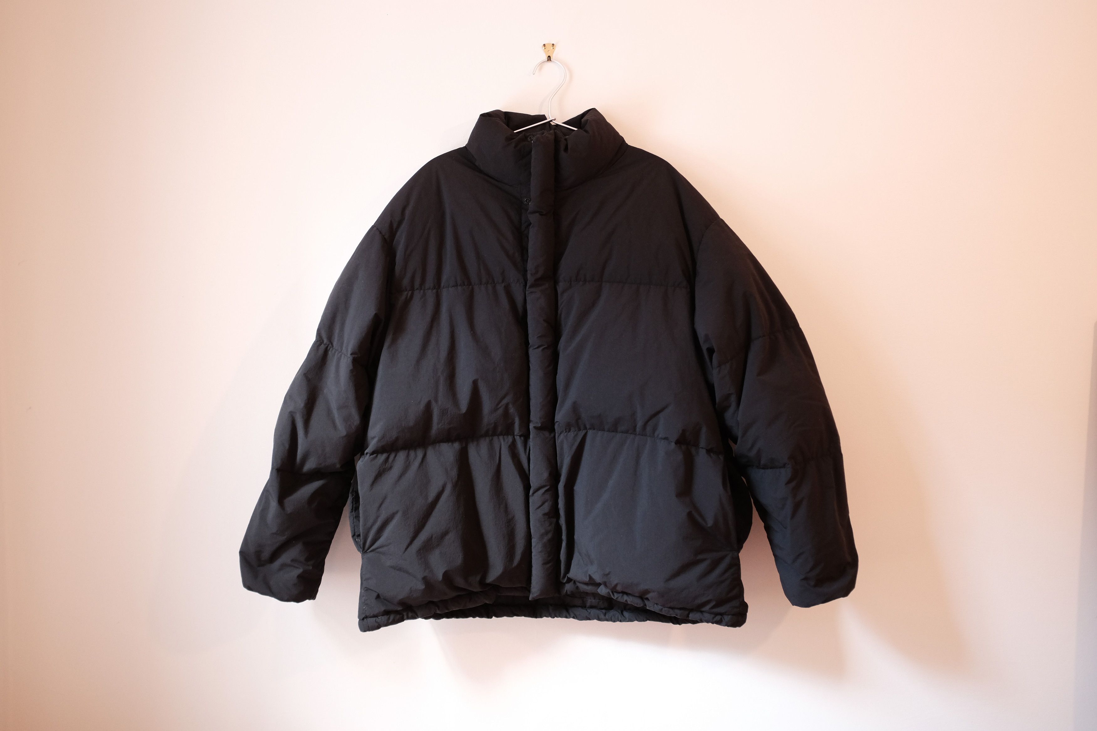 Graphpaper Garment-Dyed Down Jacket, Black Size US S / EU 44-46 / 1 - 1 Thumbnail